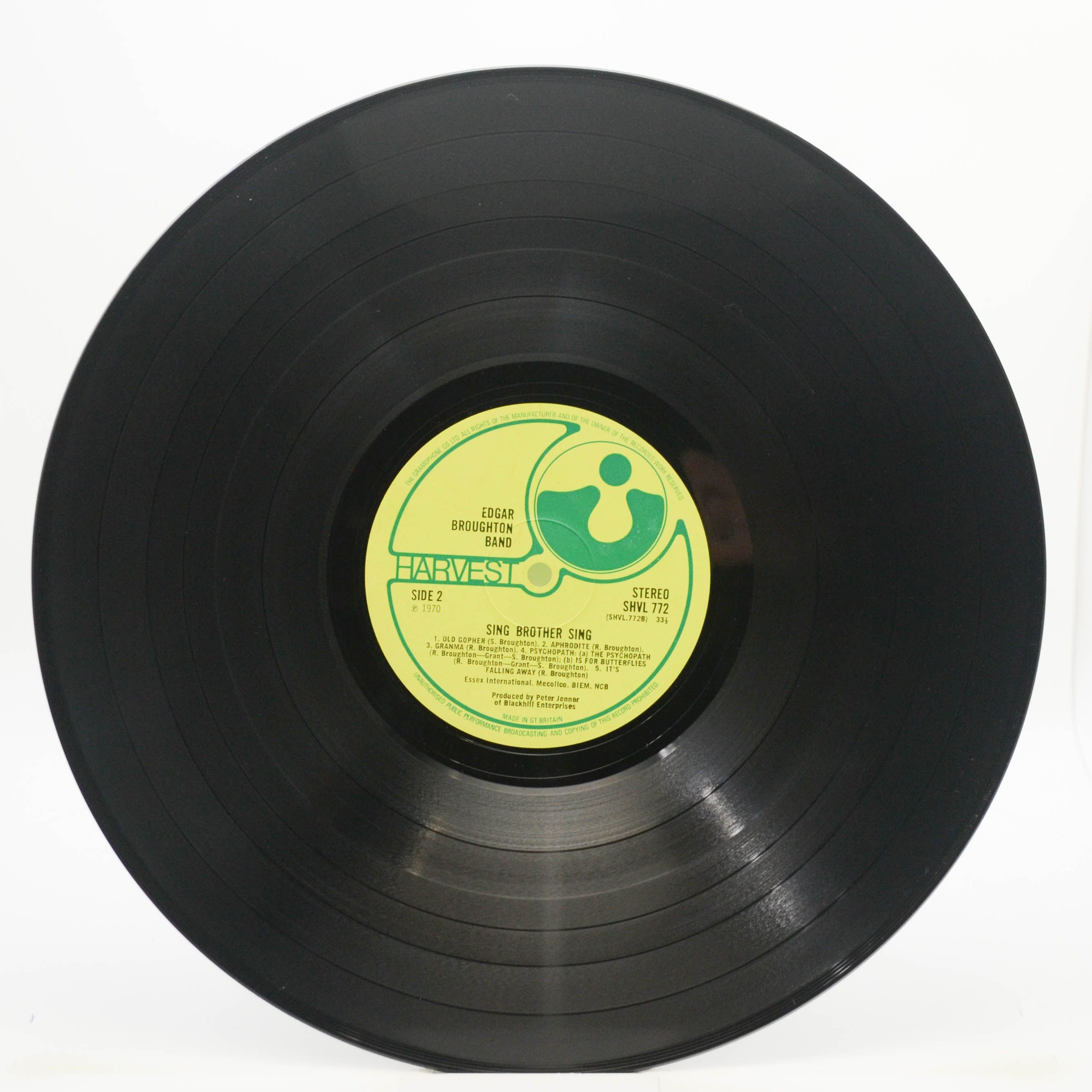 Виниловая пластинка Edgar Broughton Band — Sing Brother Sing, 1970