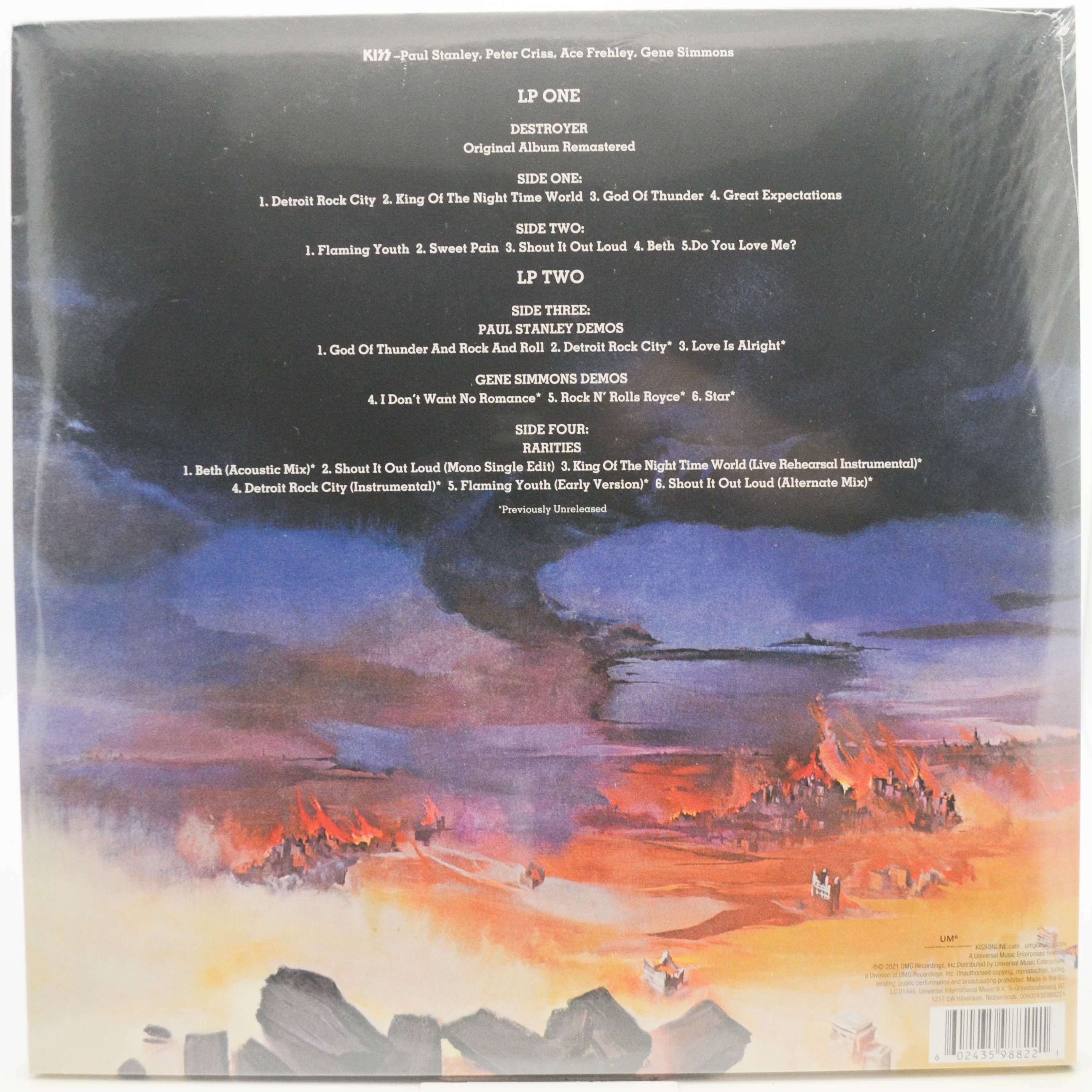 Kiss — Destroyer (2LP), 1996