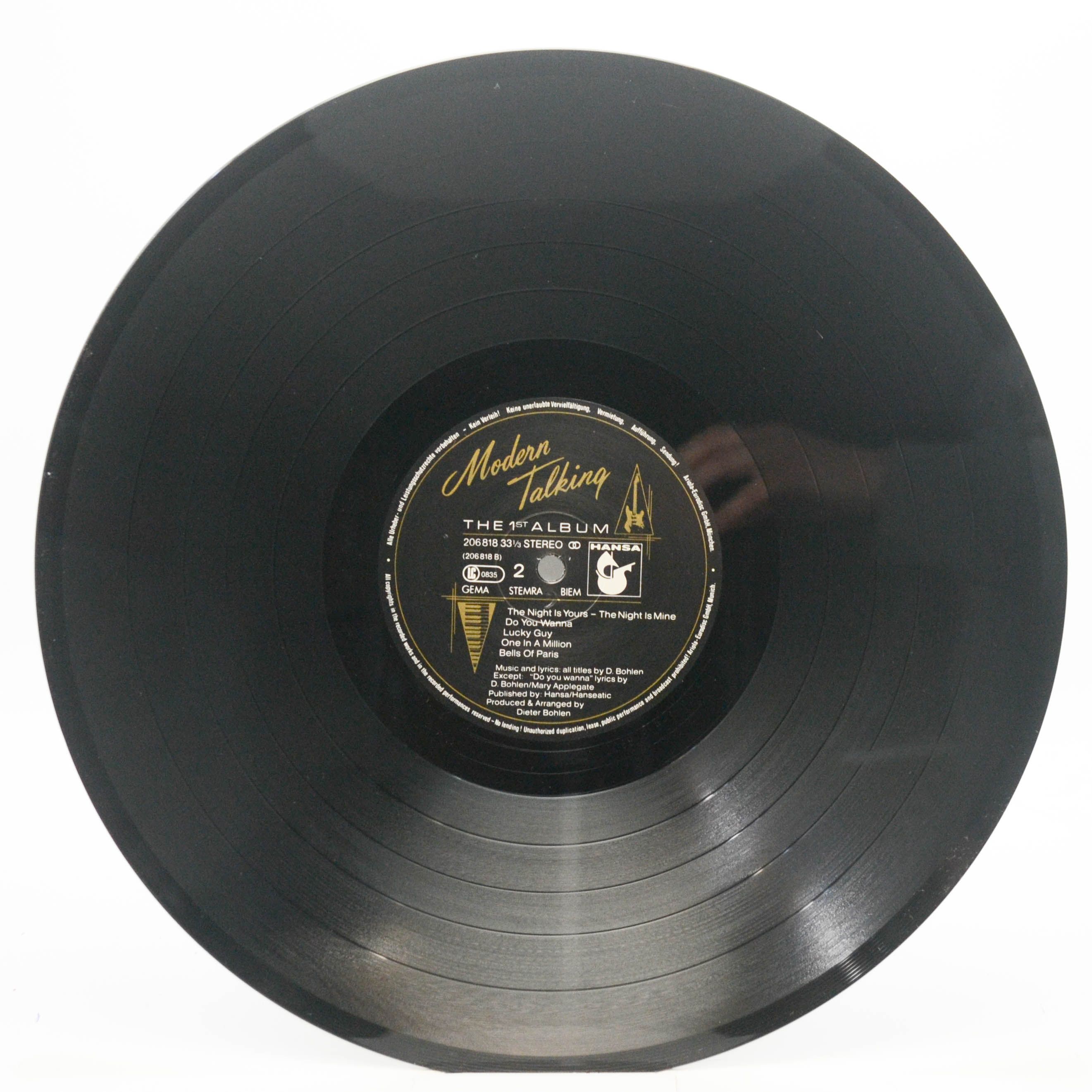 Виниловая пластинка Modern Talking — The 1st Album, 1985
