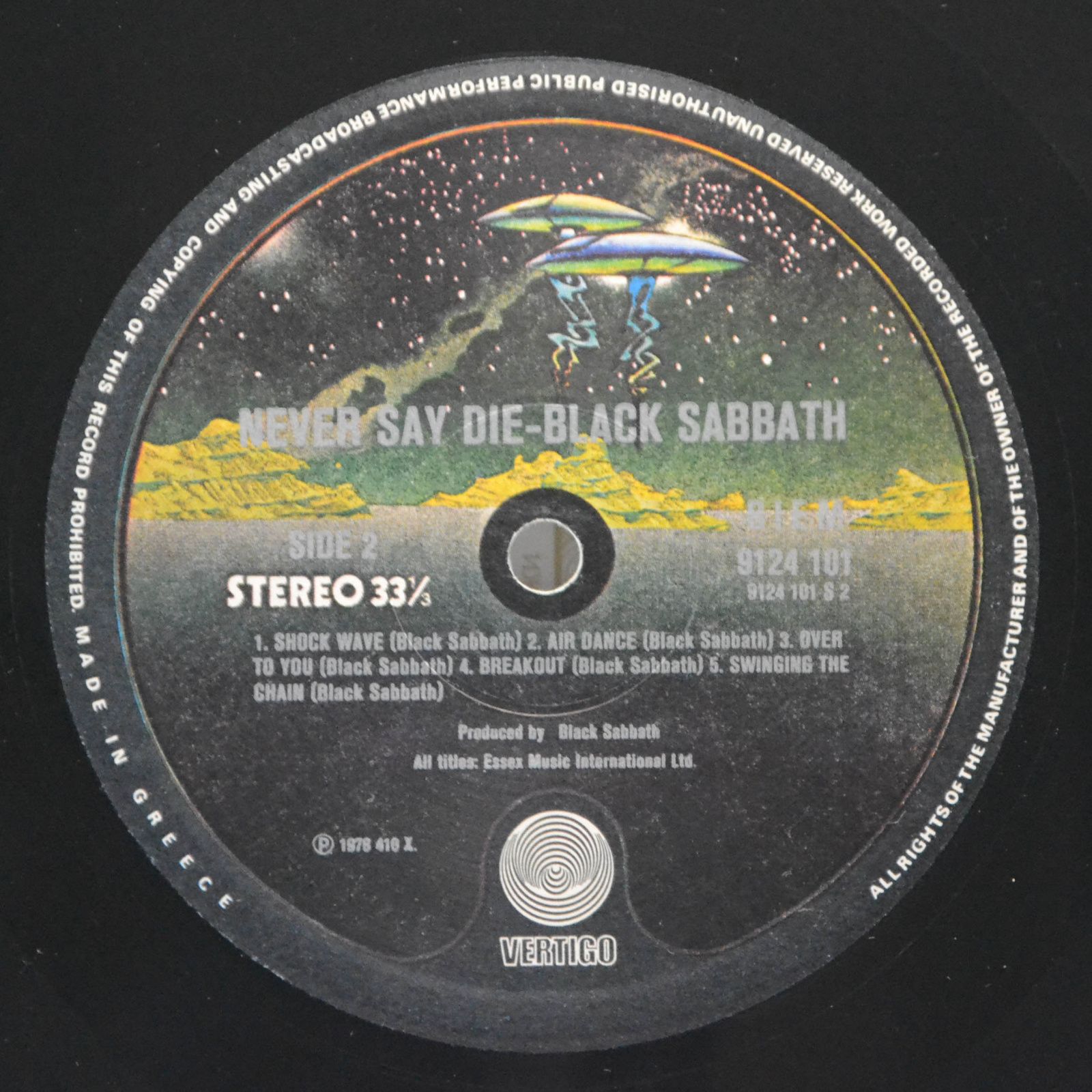 Black Sabbath — Never Say Die!, 1978