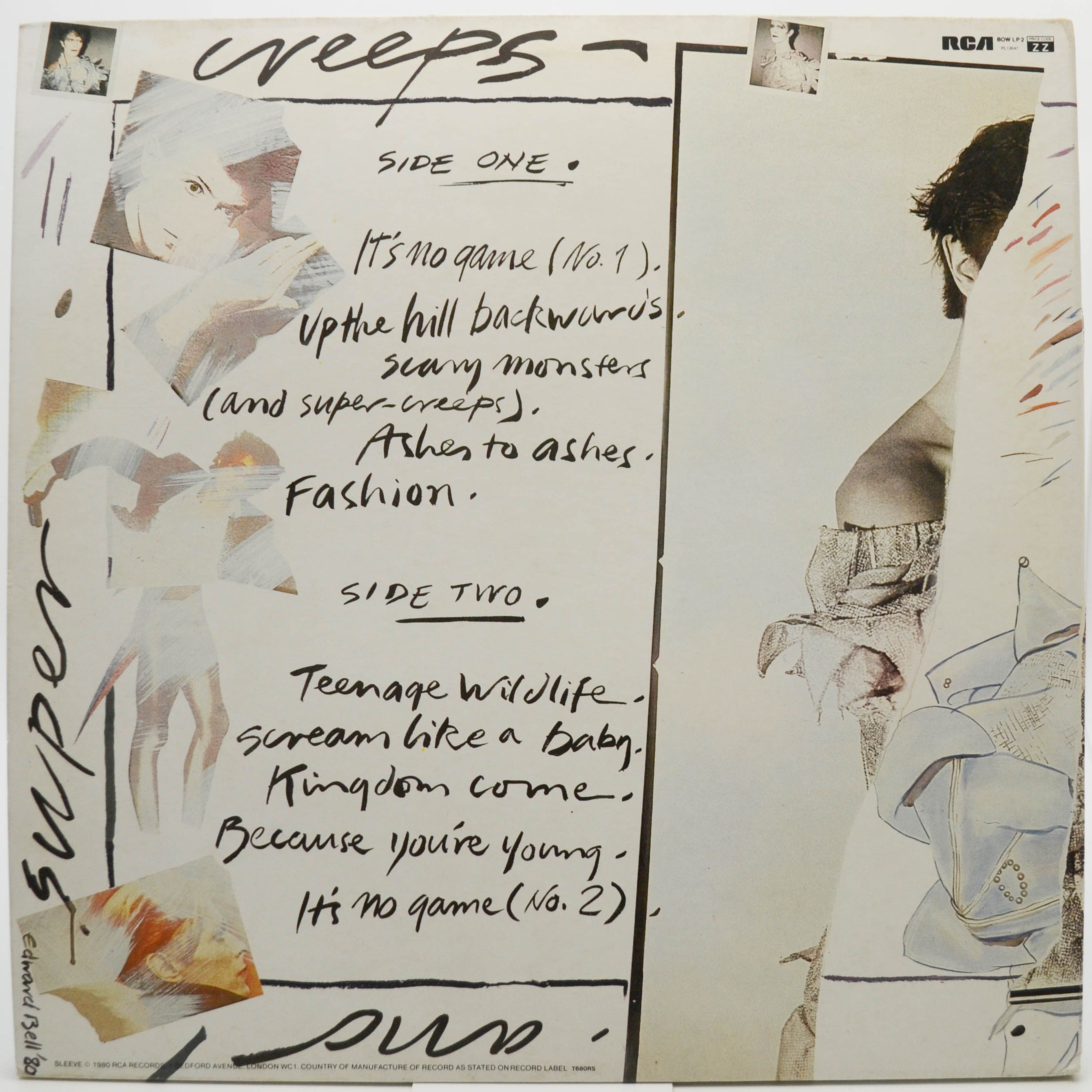 David Bowie — Scary Monsters, 1980