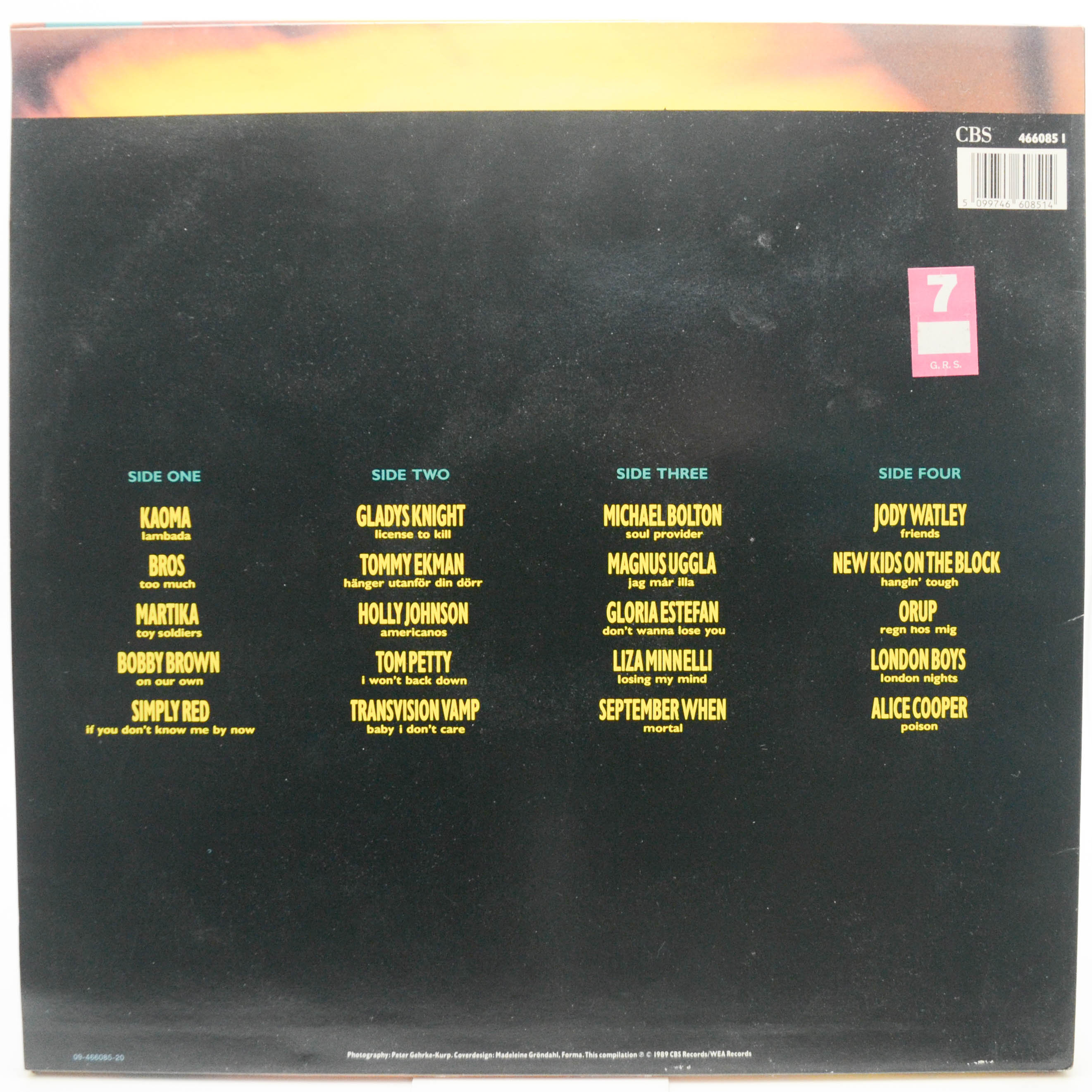 Various — Hits 11 (2LP), 1989