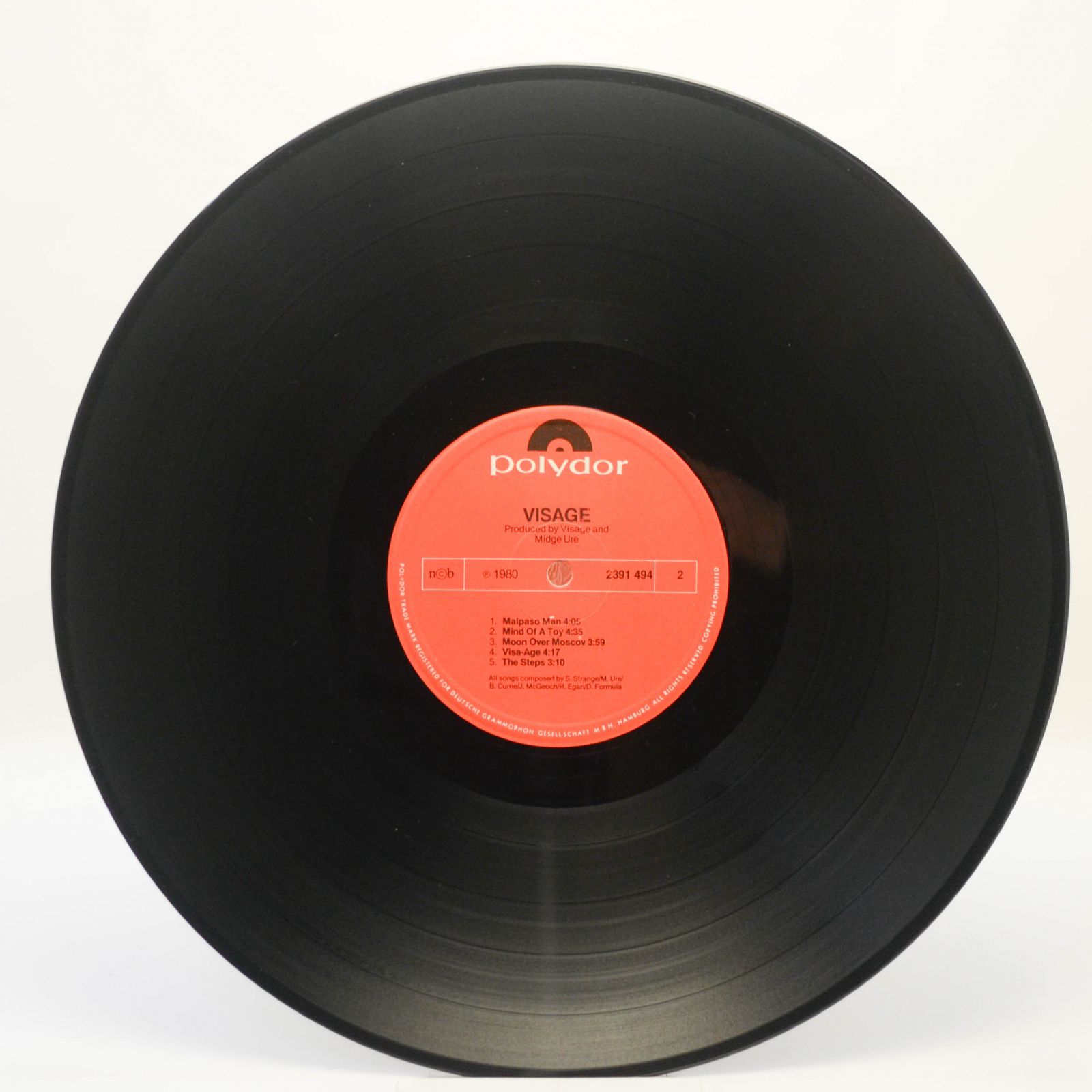 Виниловая пластинка Visage — Visage, 1980