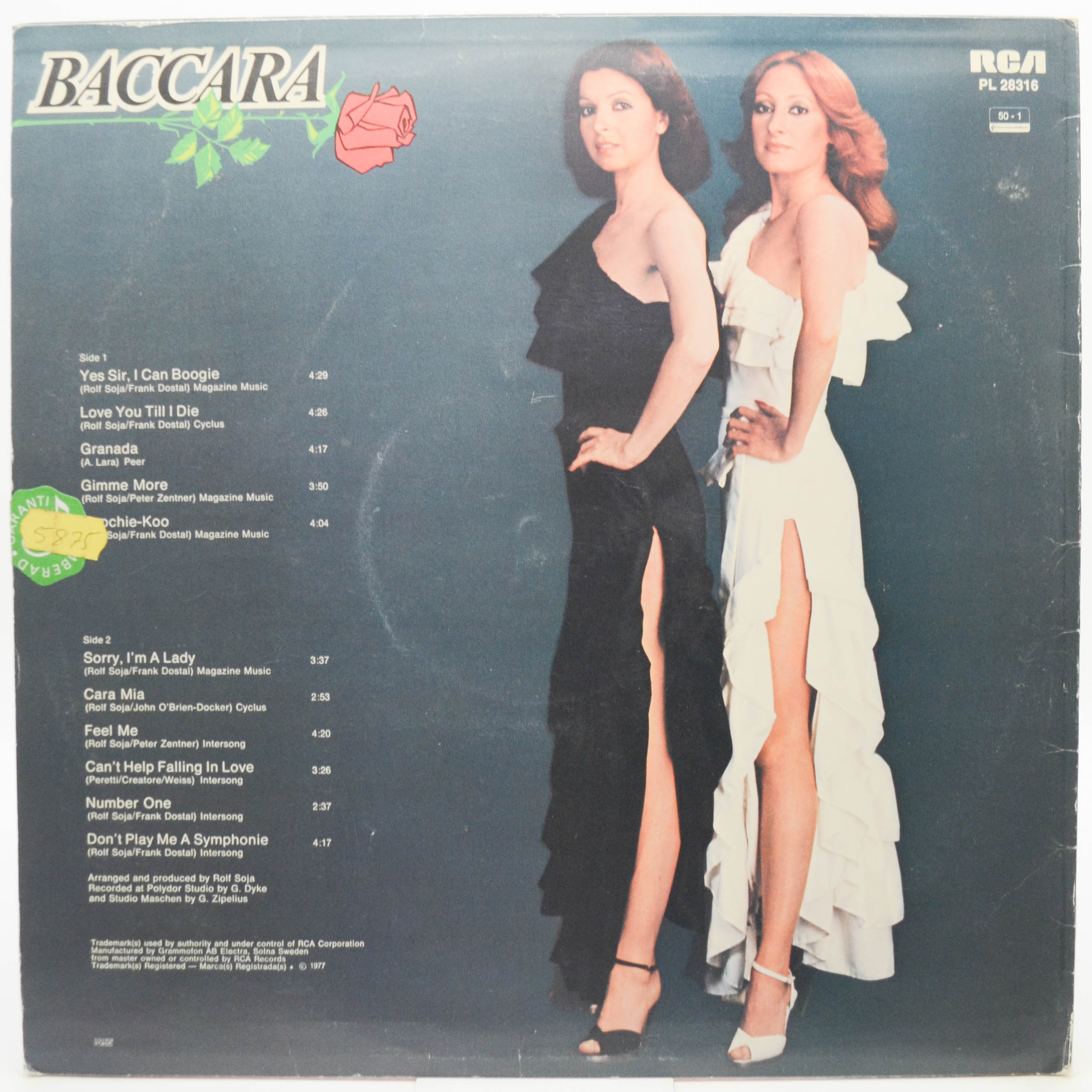Baccara — Baccara, 1977