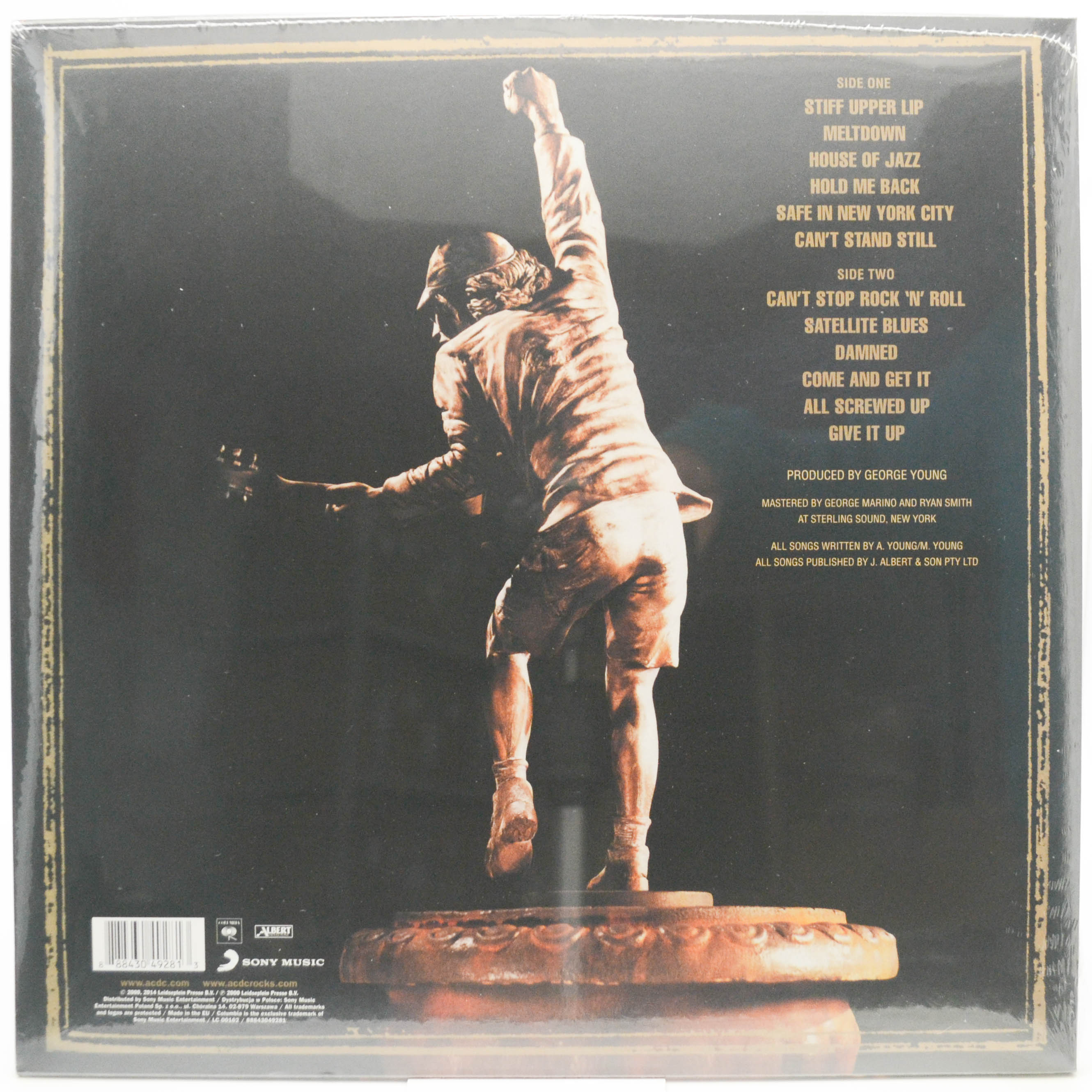 Виниловая пластинка AC/DC — Stiff Upper Lip, 2000