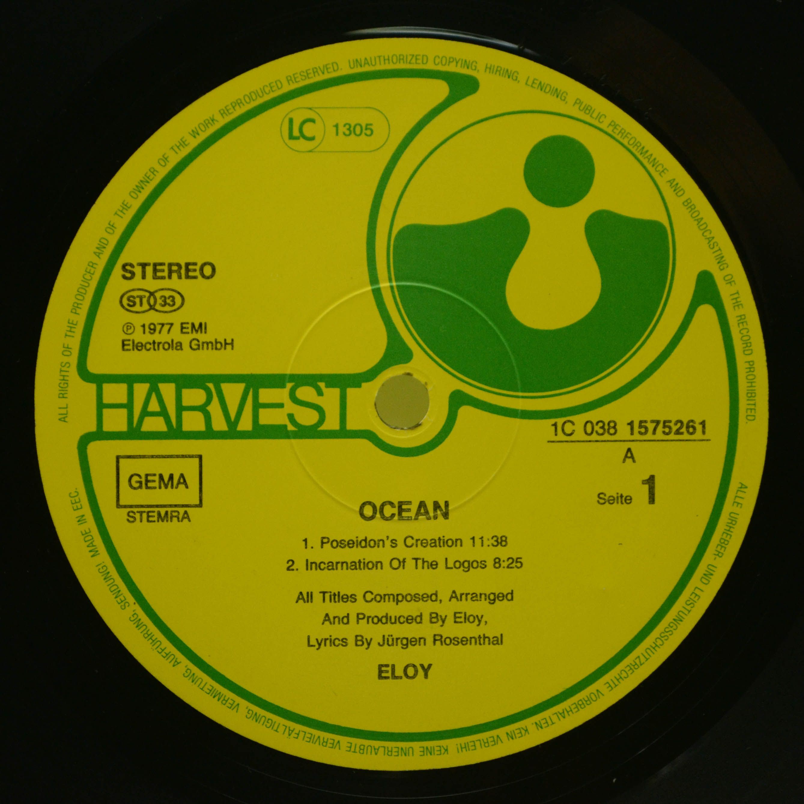 Eloy — Ocean, 1977