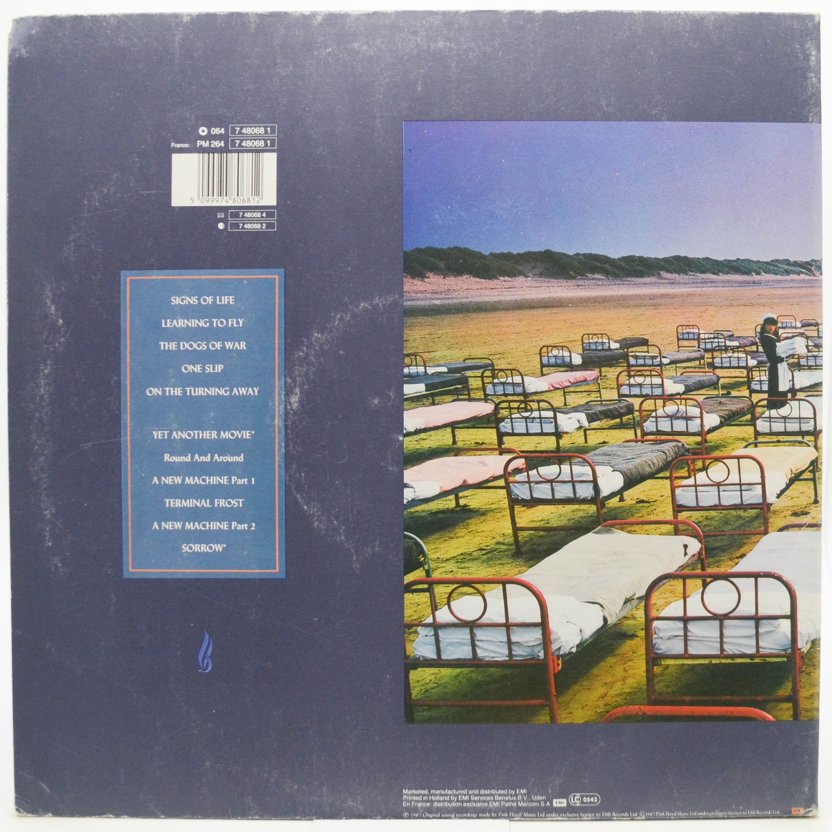 Виниловая пластинка Pink Floyd — A Momentary Lapse Of Reason, 1987