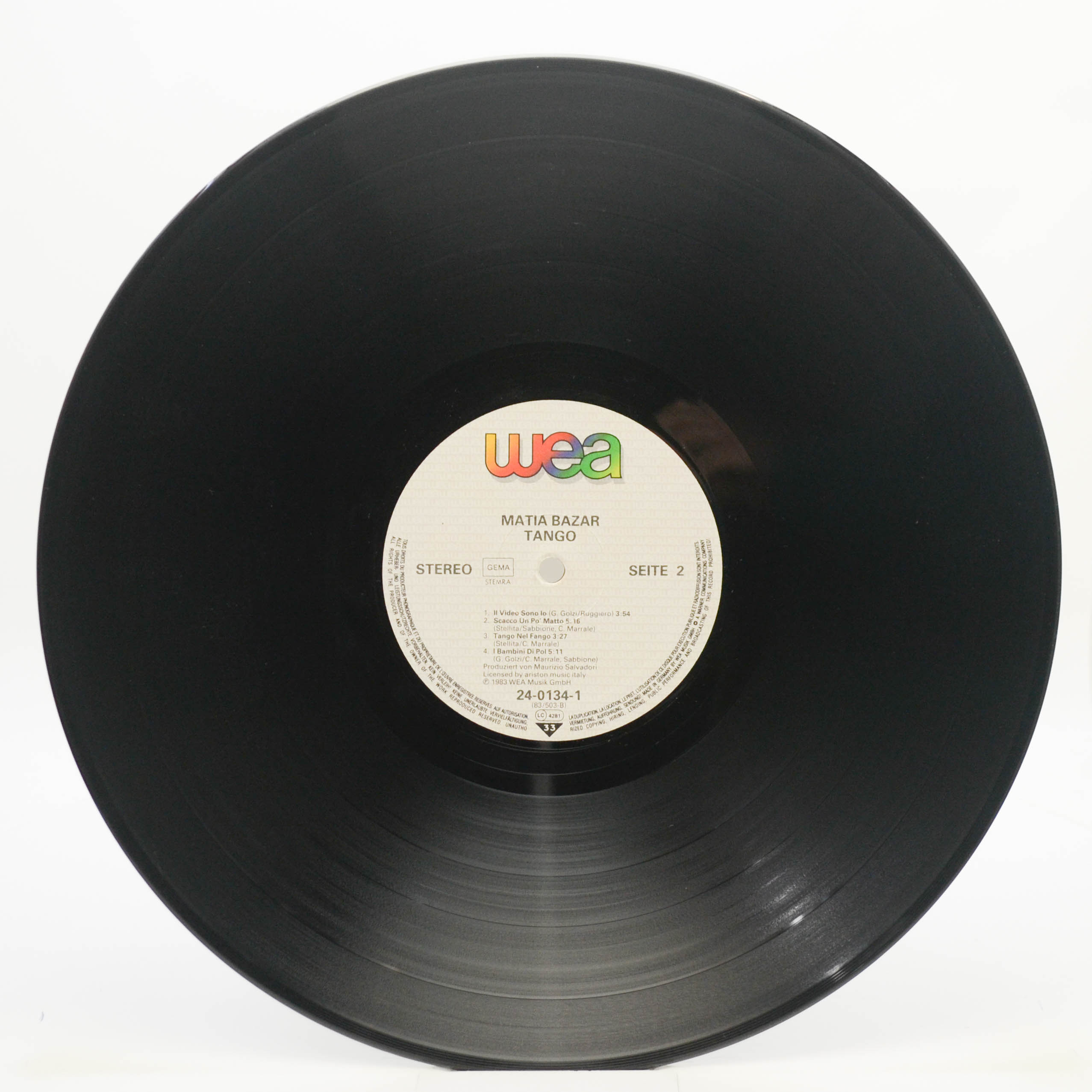 Matia Bazar — Tango, 1983