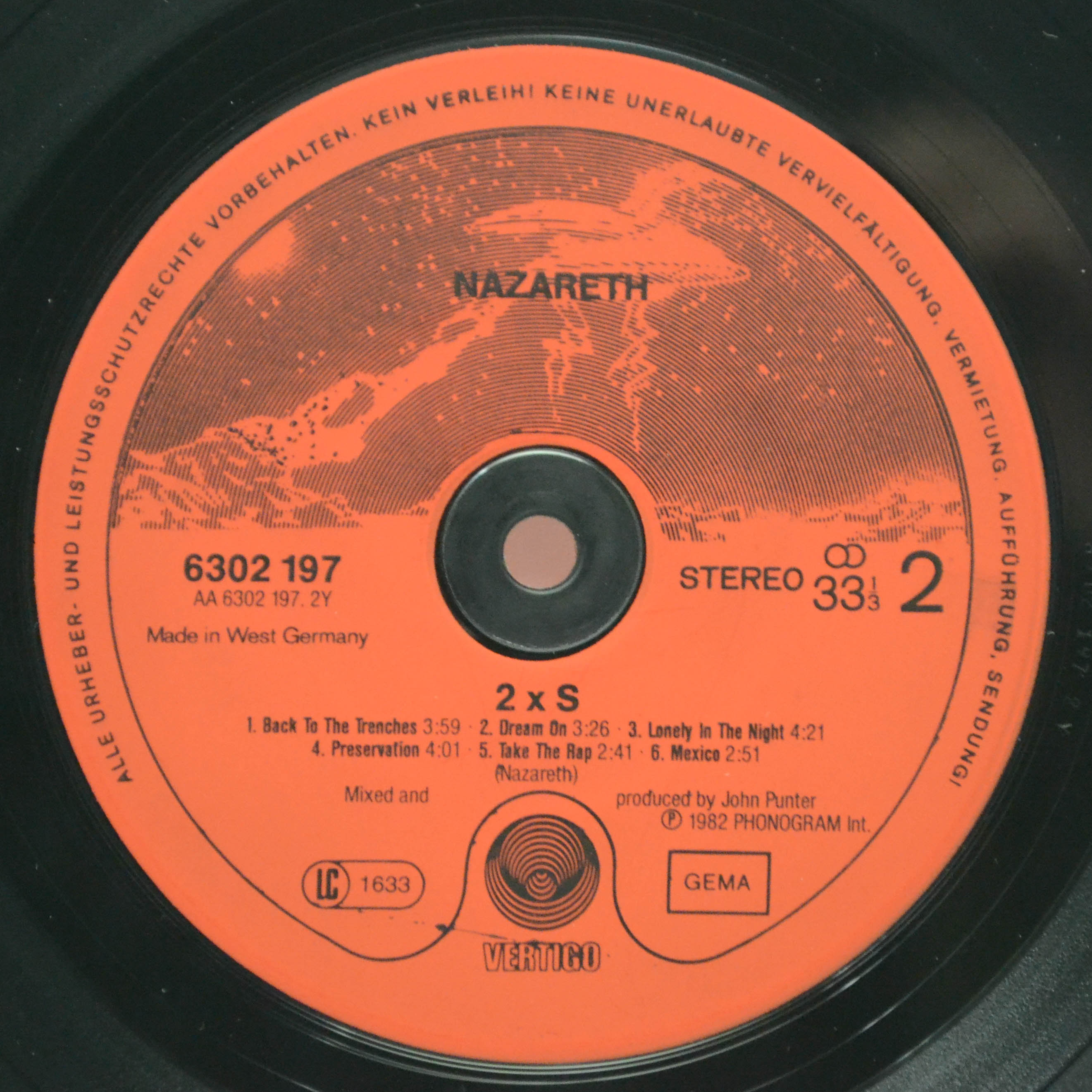 Nazareth — 2XS, 1982