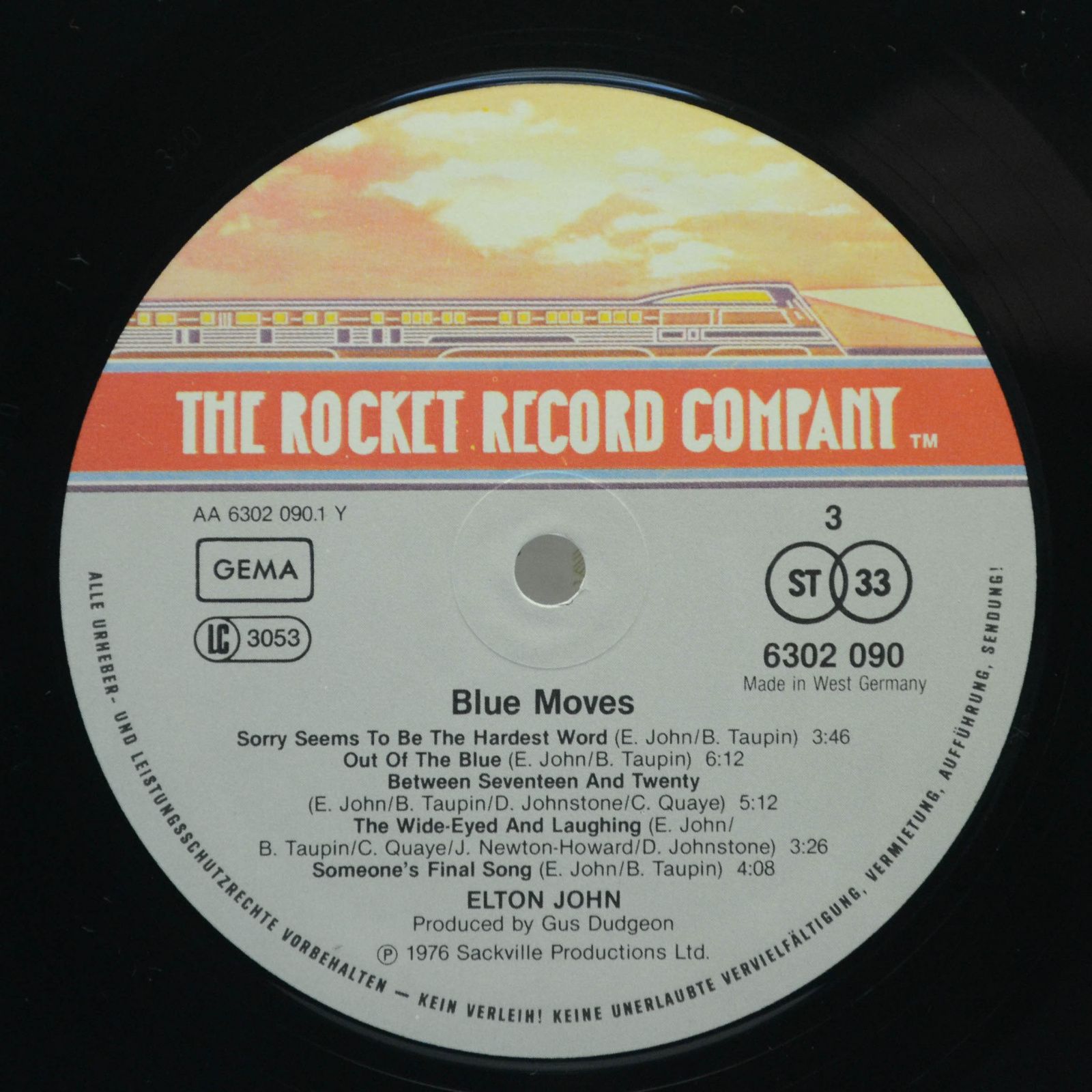 Elton John — Blue Moves (2LP), 1976