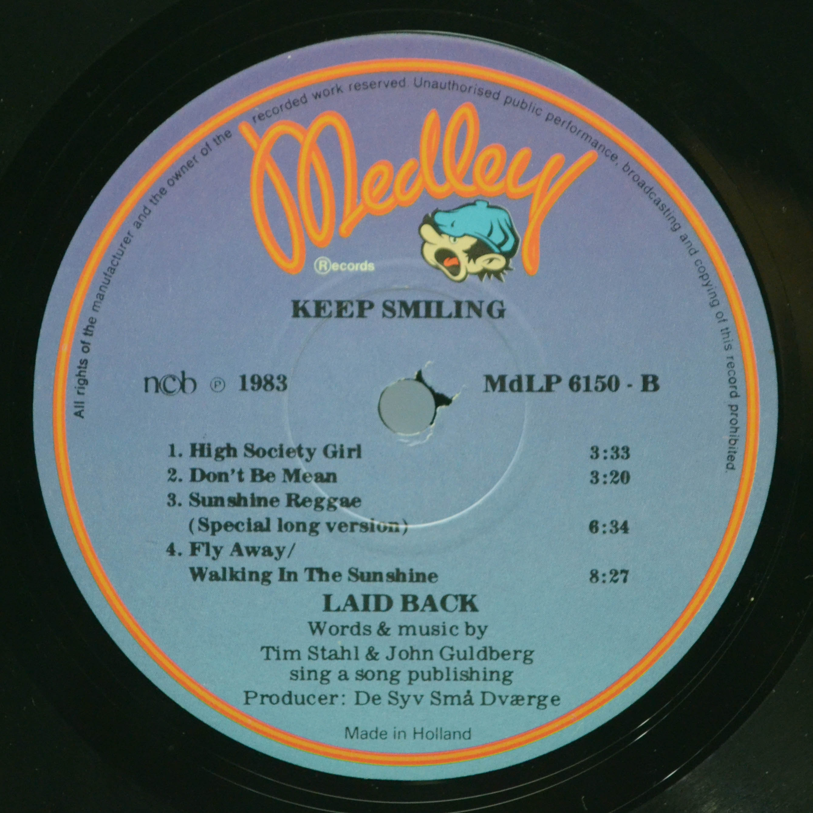 Laid Back — ...Keep Smiling, 1983