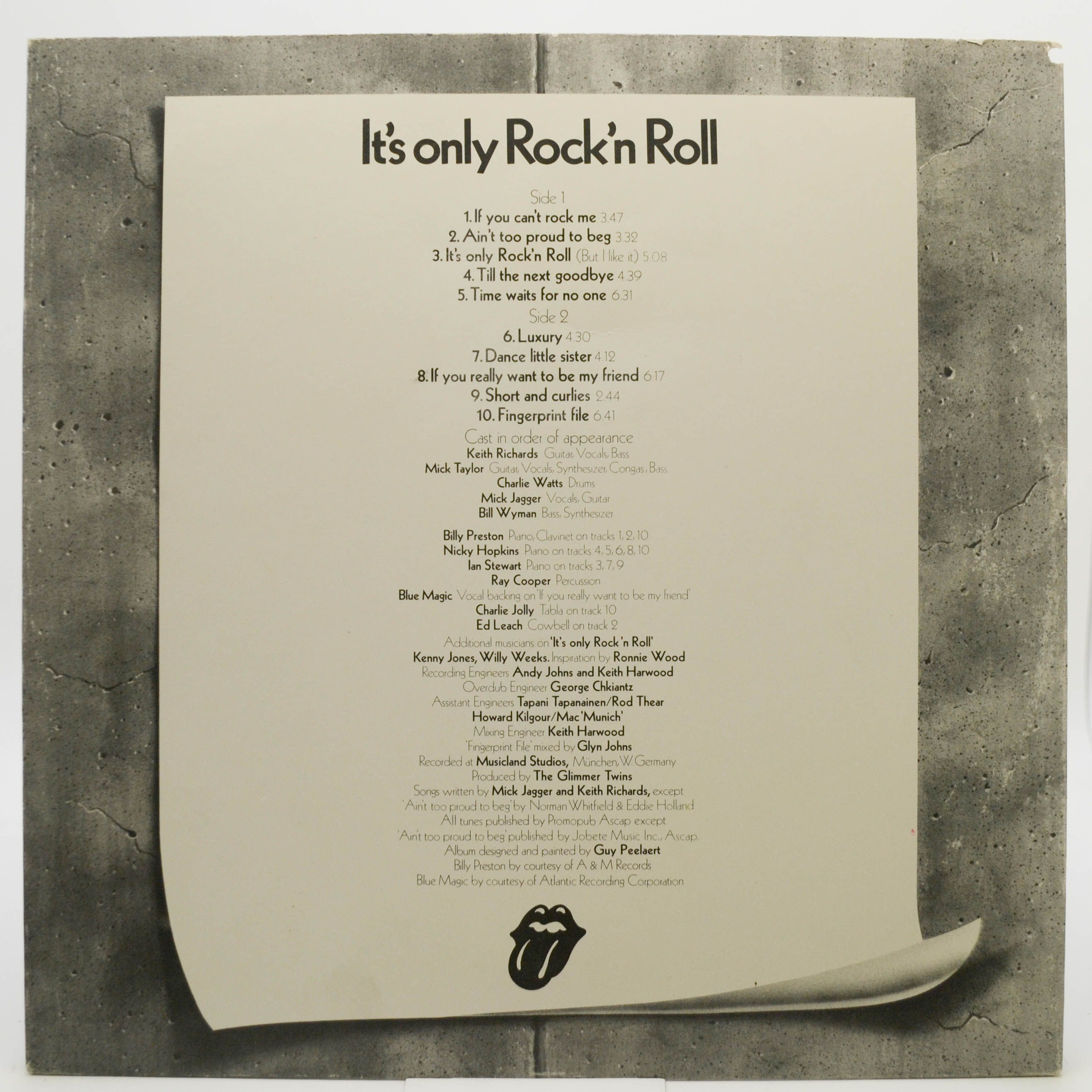 Rolling Stones — It's Only Rock 'N Roll (USA), 1974