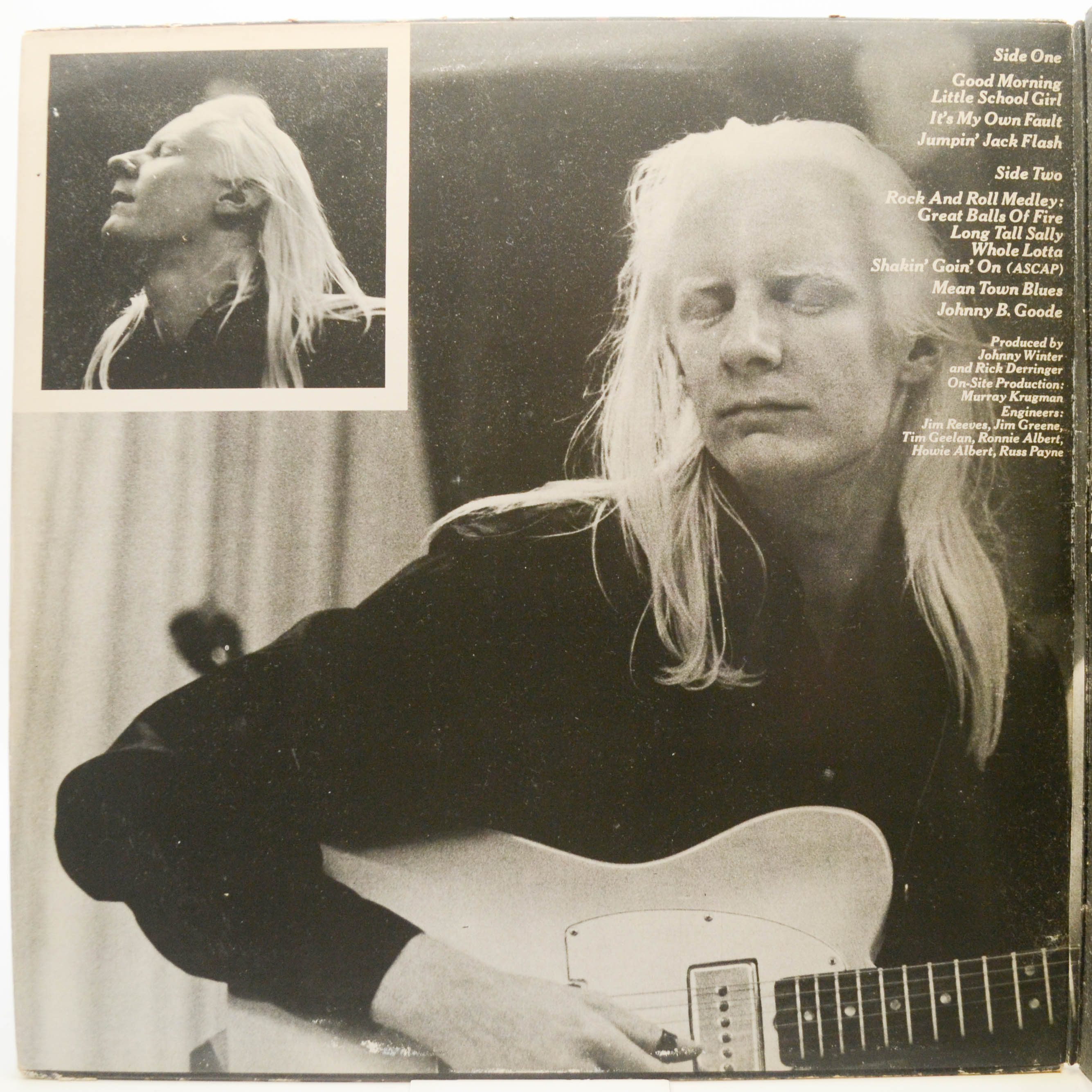 Johnny Winter — And/Live (2LP), 1975
