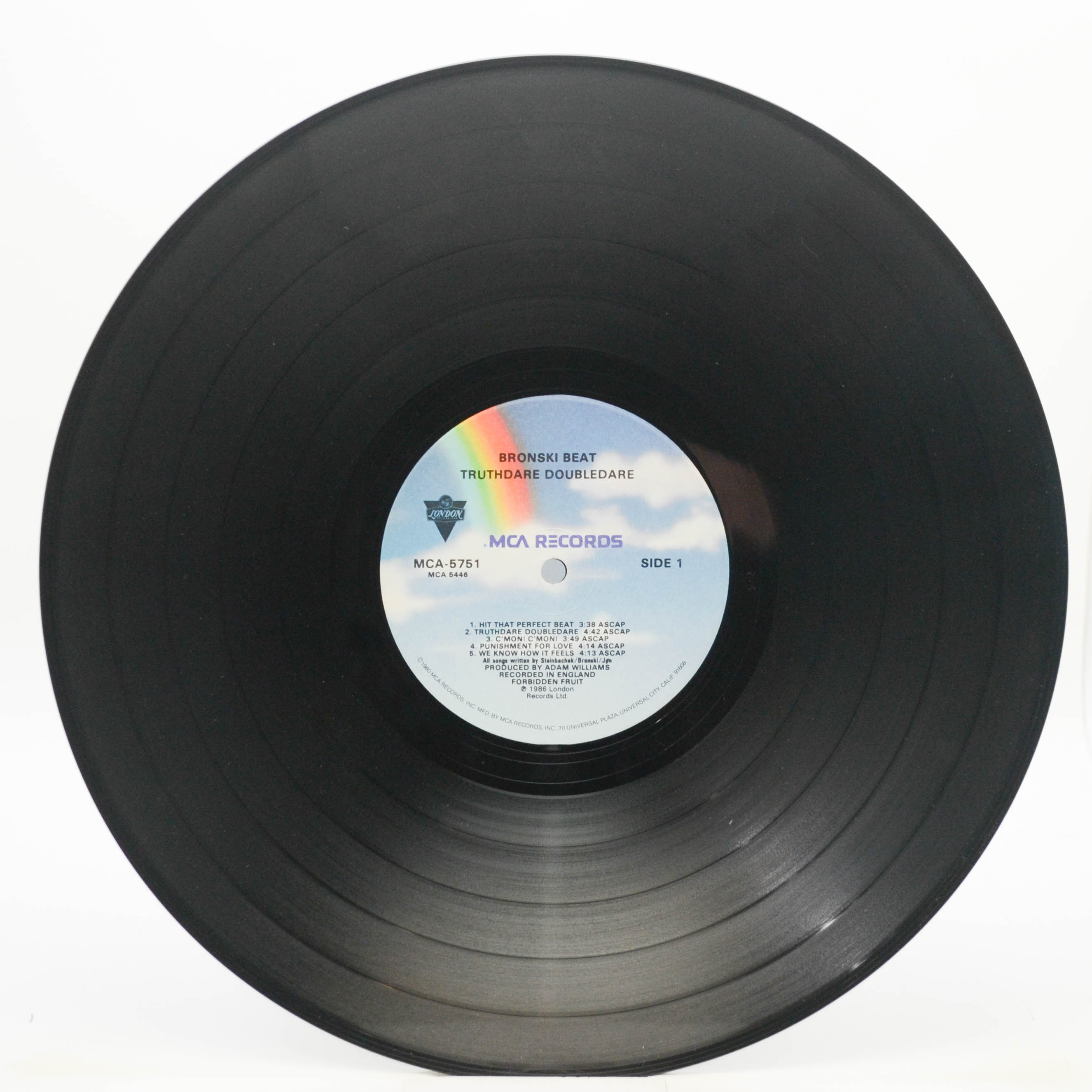 Виниловая пластинка Bronski Beat — Truthdare Doubledare (USA), 1986