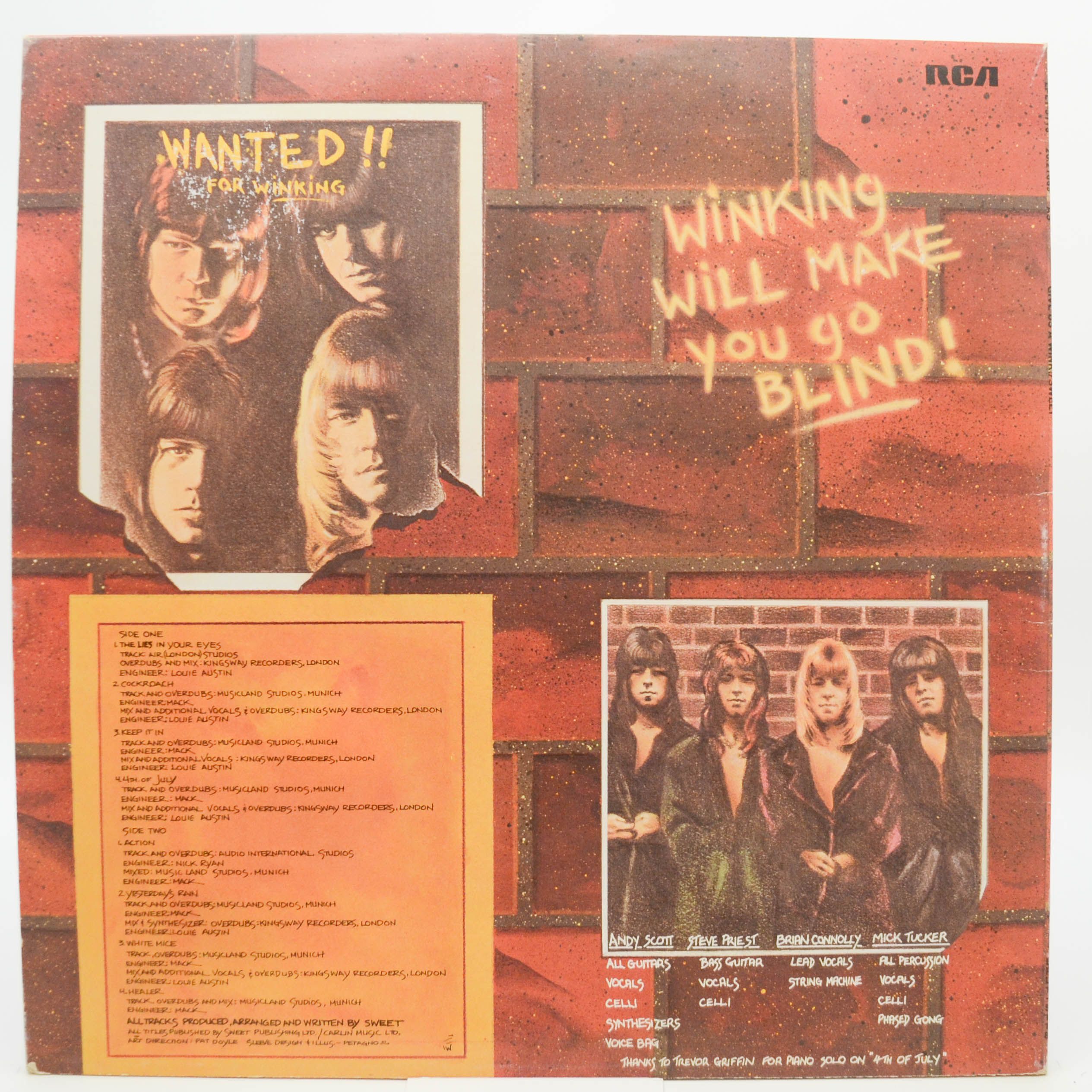 Sweet — Give Us A Wink, 1976