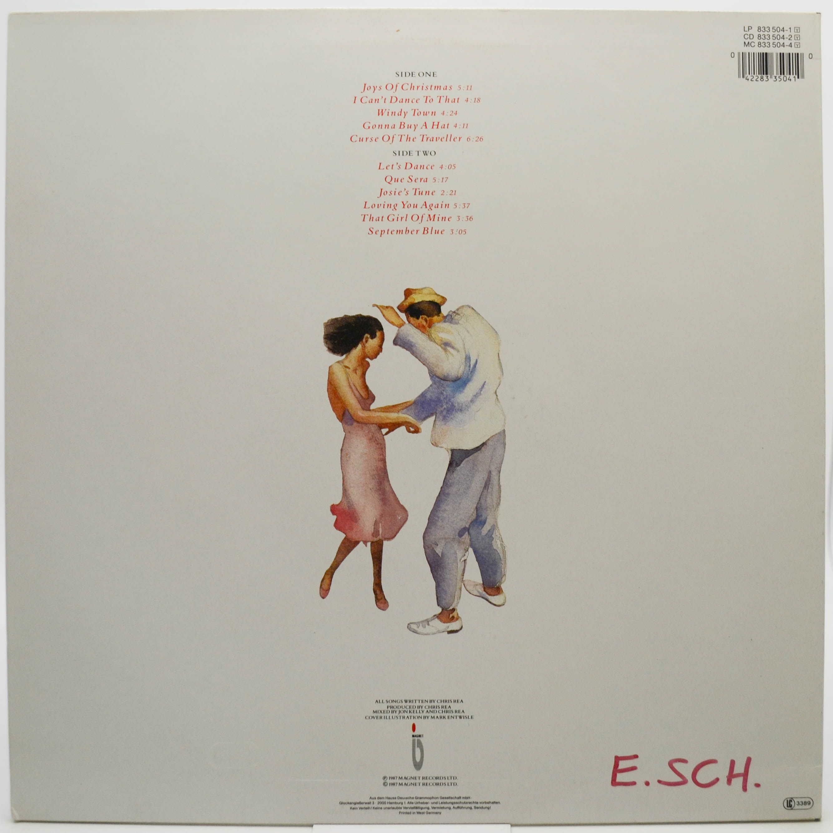 Chris Rea — Dancing With Strangers, 1987