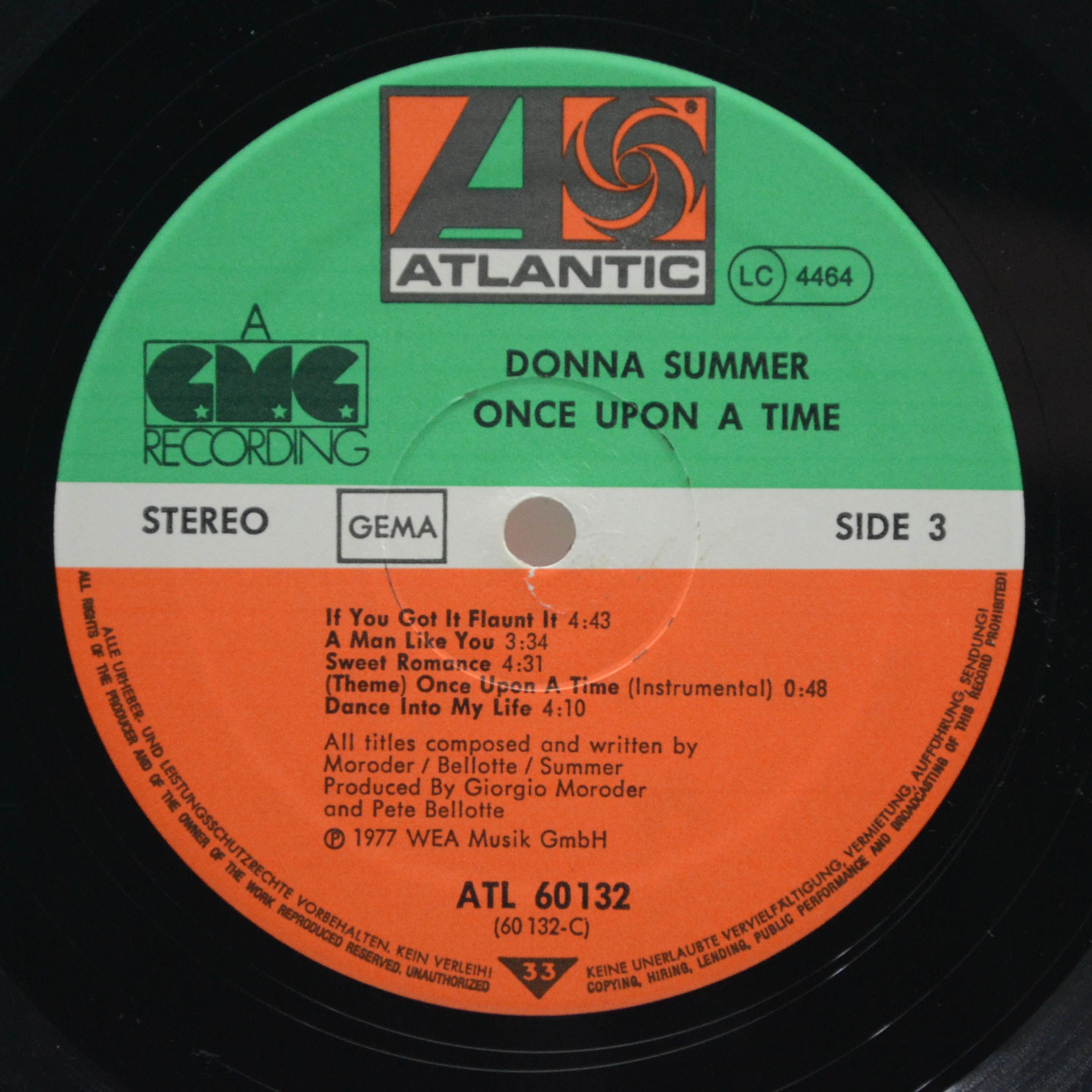 Виниловая пластинка Donna Summer — Once Upon A Time... (2LP), 1977