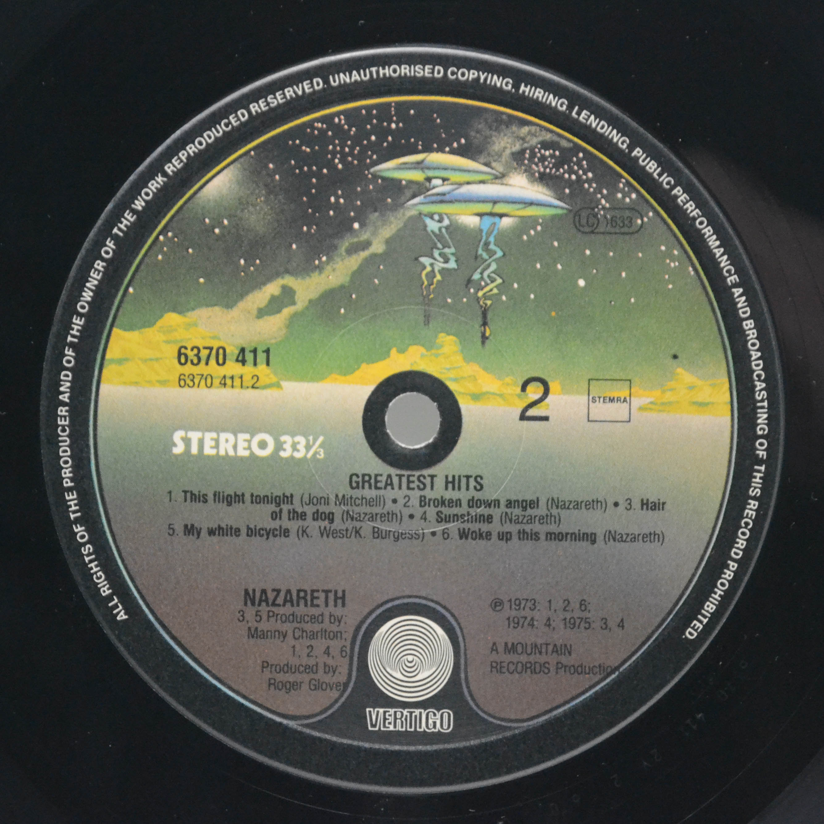 Nazareth — Greatest Hits, 1975