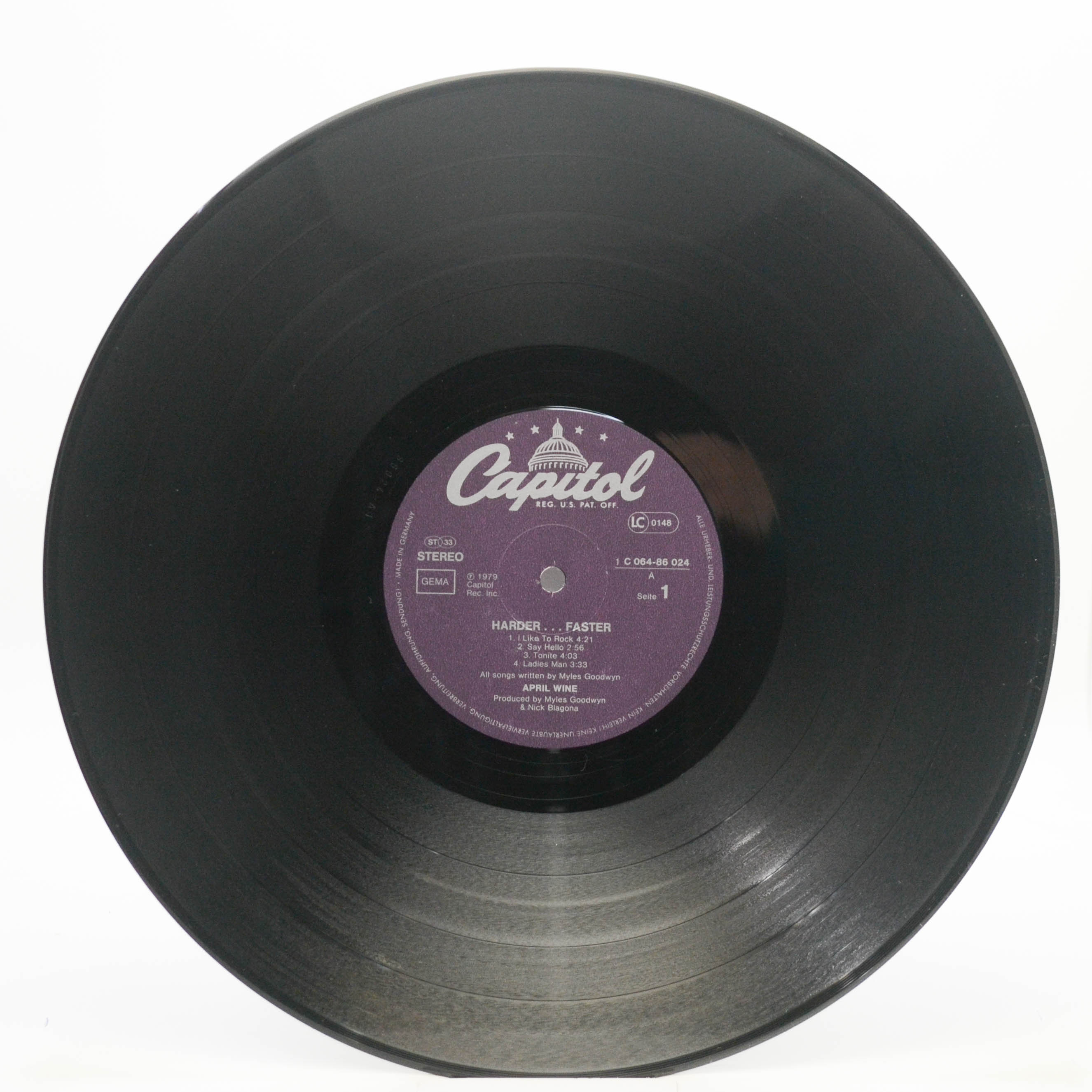 April Wine — Harder.....Faster, 1979