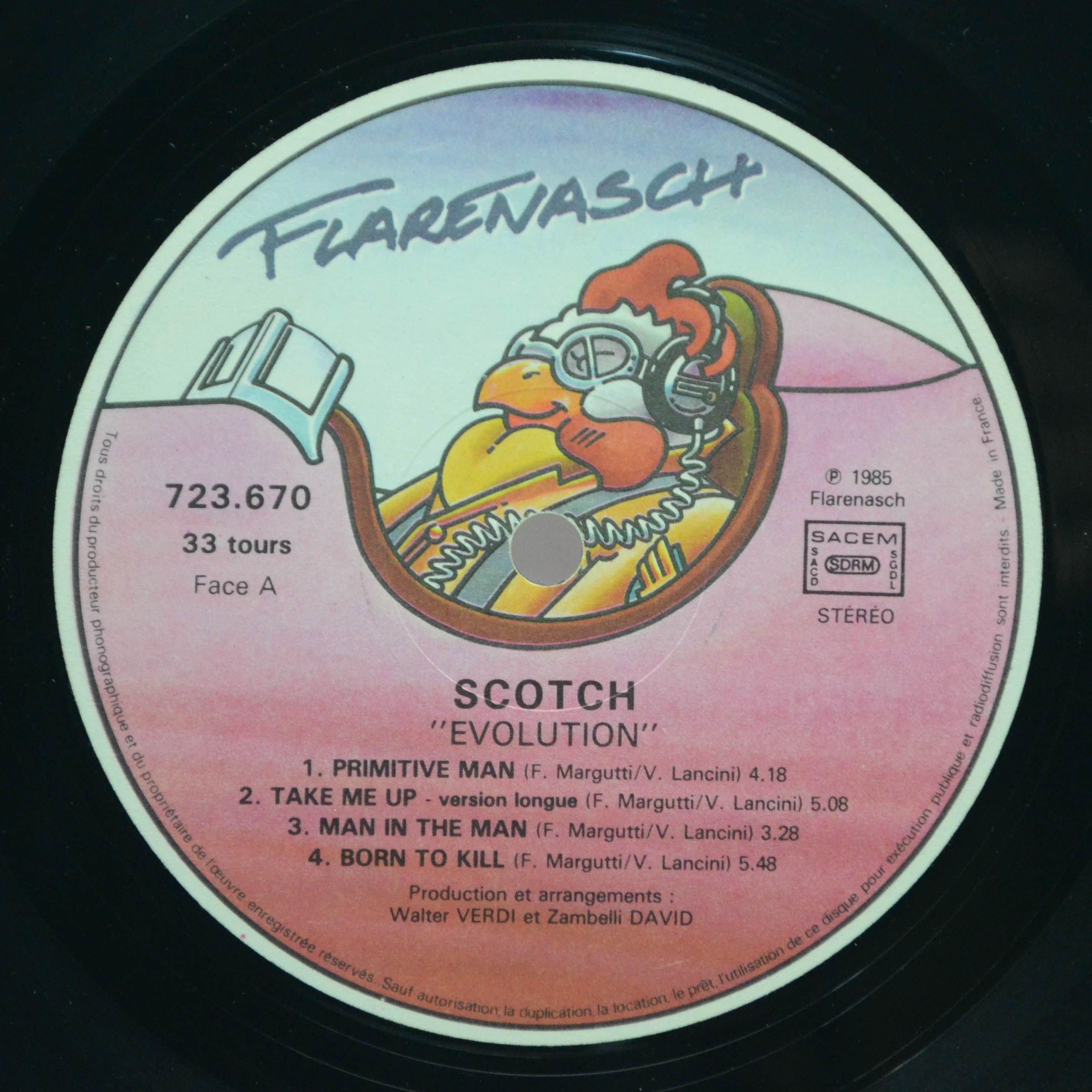 Виниловая пластинка Scotch — Evolution, 1985