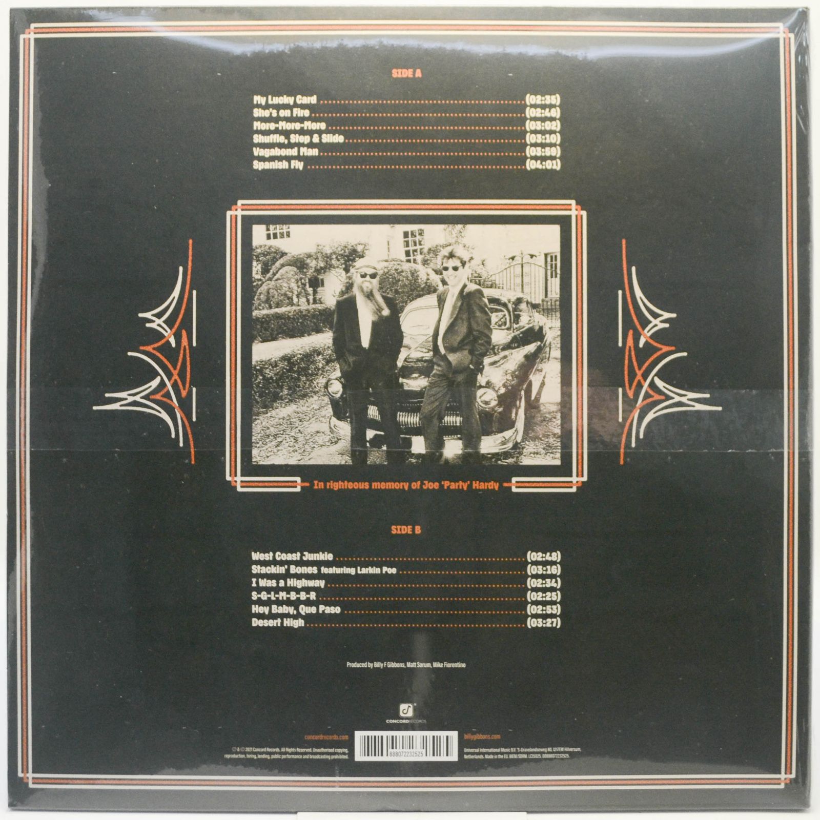 Billy F Gibbons — Hardware, 2021