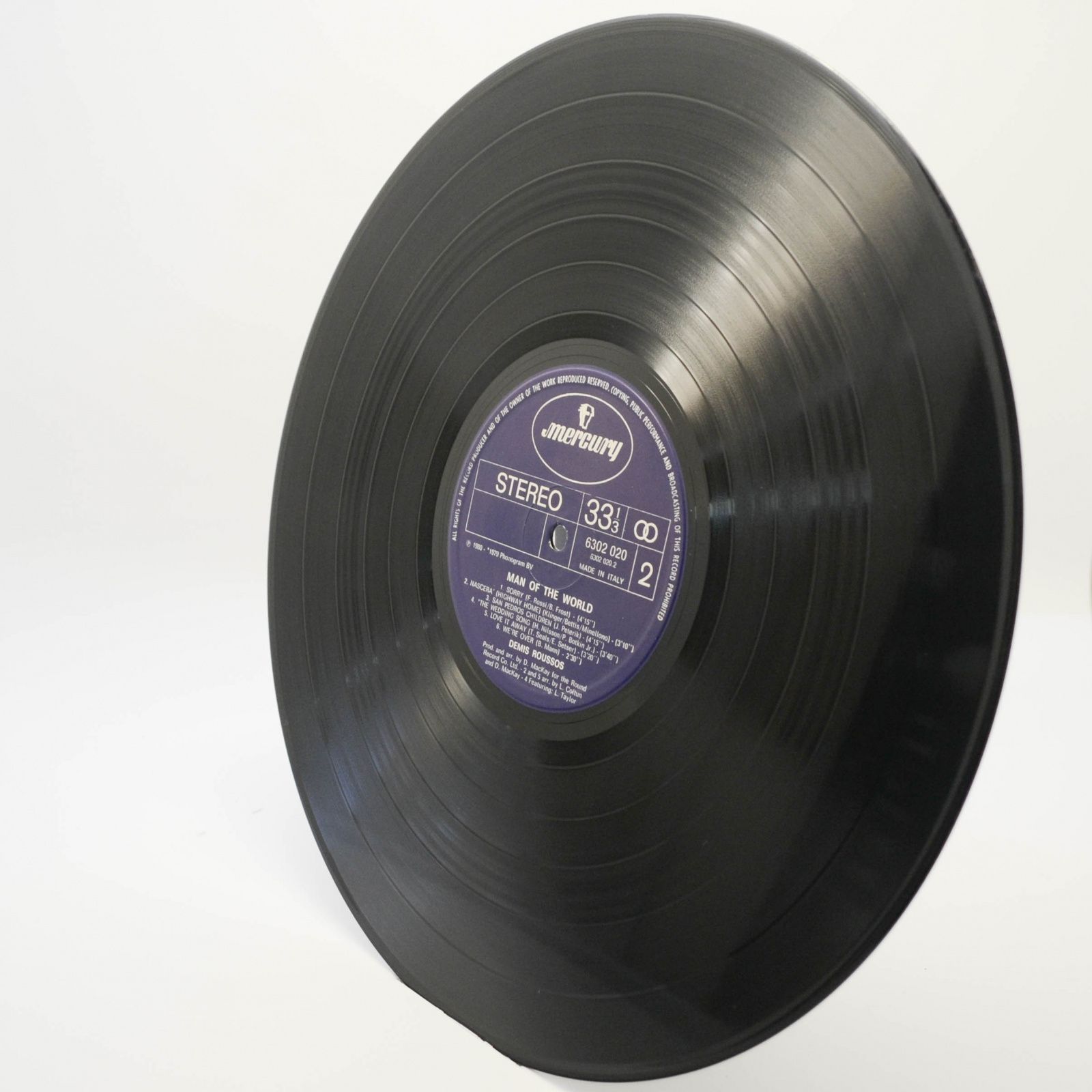 Demis Roussos — Man Of The World, 1980