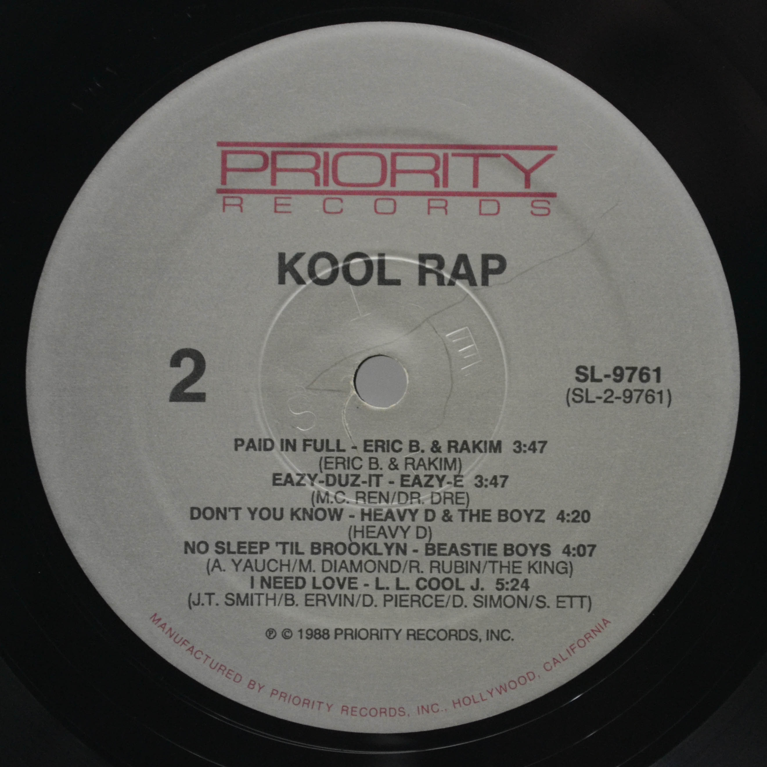 Various — Kool Rap (USA), 1988