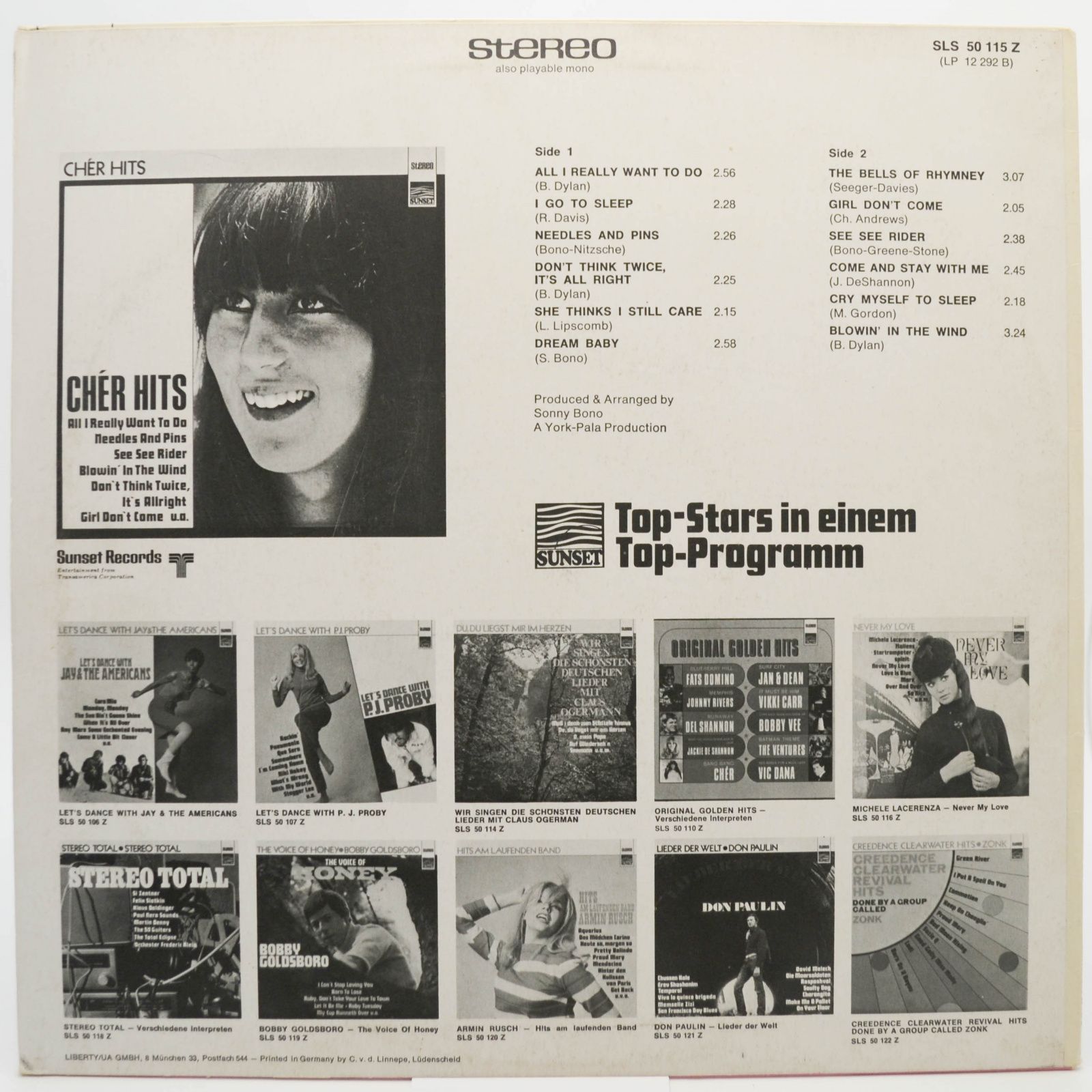 Cher — Chér Hits, 1969