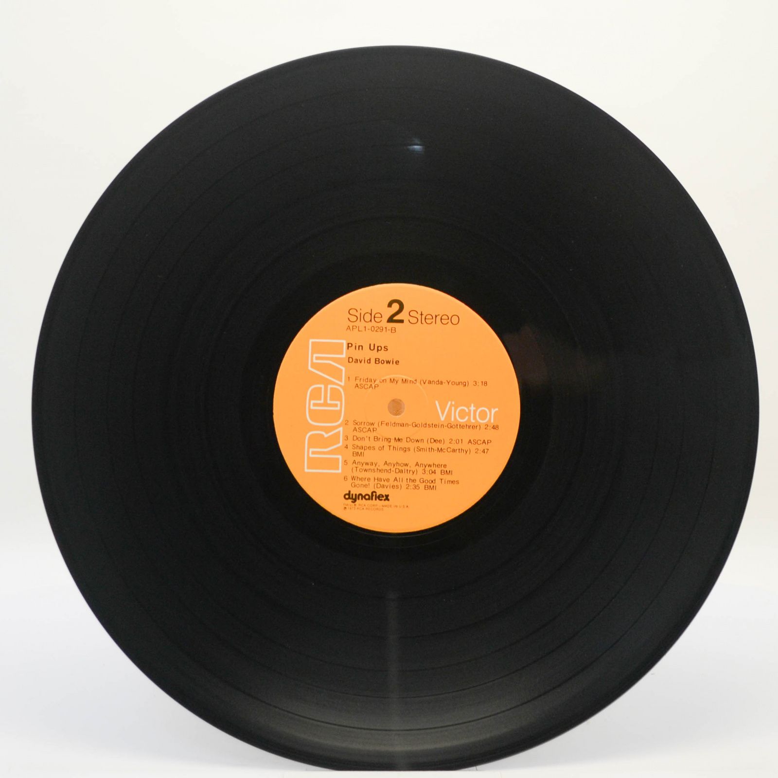 Bowie — Pinups, 1973