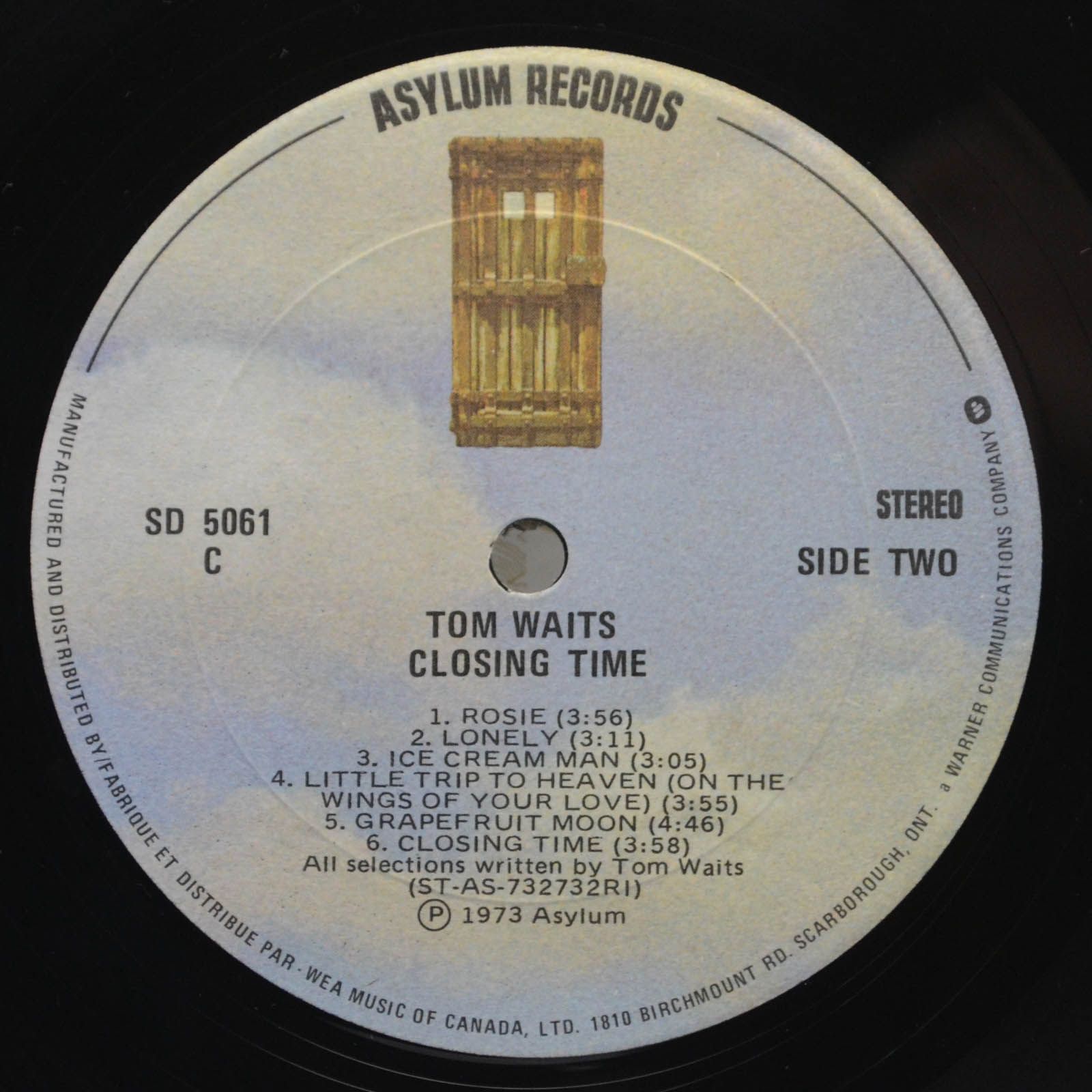 Tom Waits — Closing Time, 1973