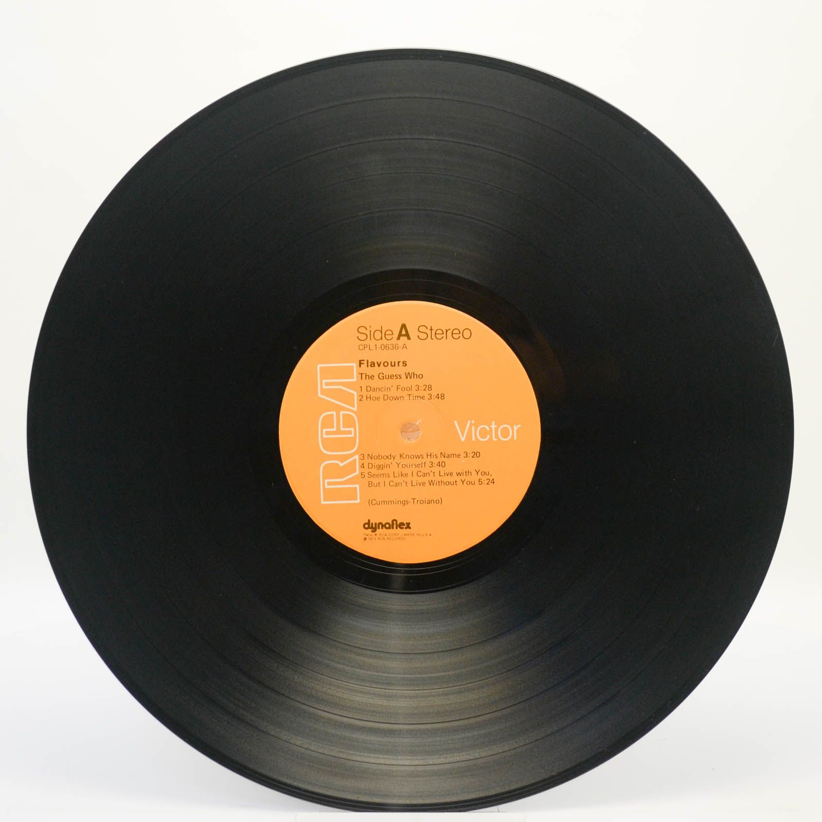 Виниловая пластинка Guess Who — Flavours (USA), 1974