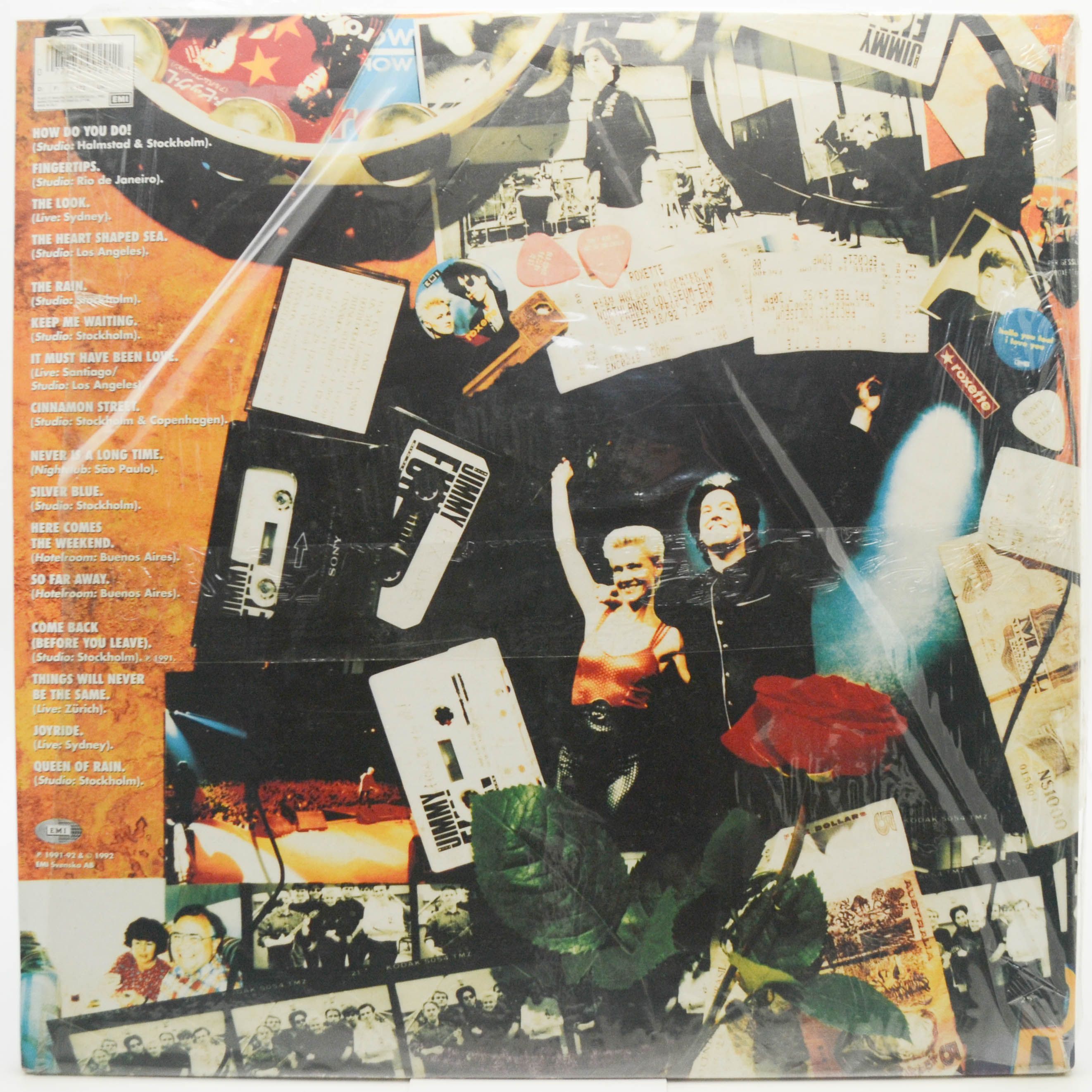 Roxette — Tourism (2LP), 1992