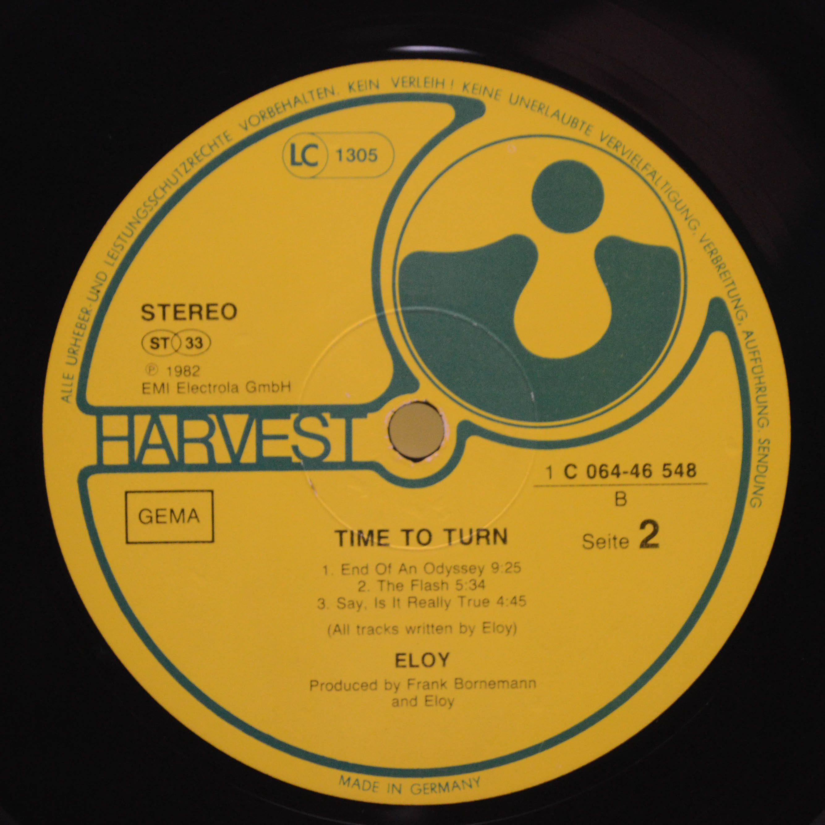 Eloy — Time To Turn, 1982