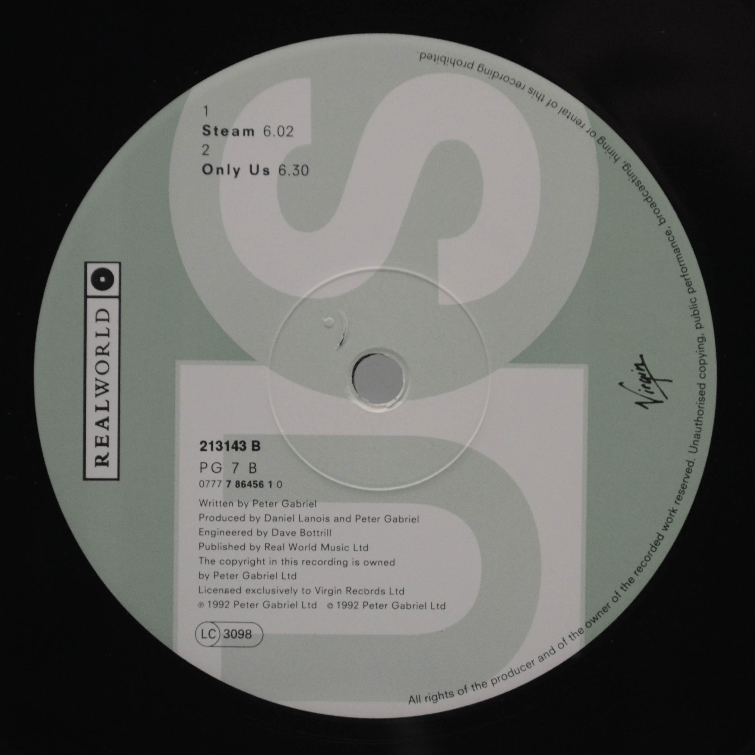 Peter Gabriel — Us (2LP), 1992