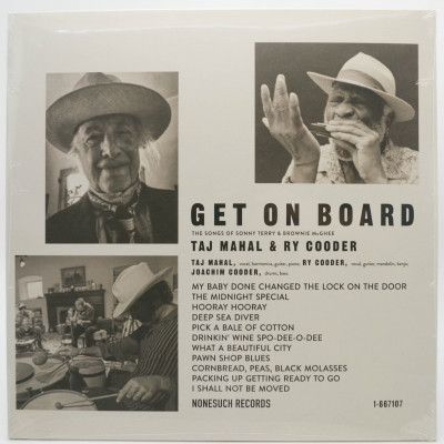 Виниловая пластинка Get On Board (The Songs Of Sonny Terry & Brownie McGhee), 2022