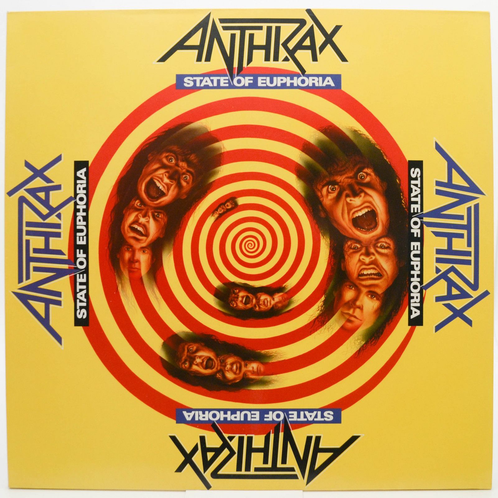Виниловая пластинка Anthrax — State Of Euphoria, 1988