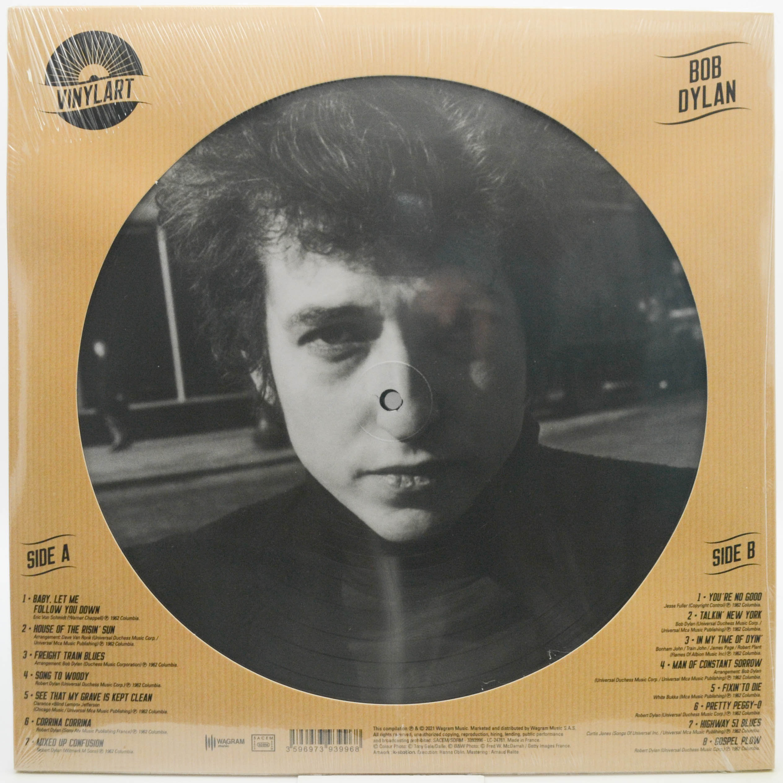 Виниловая пластинка Bob Dylan — Bob Dylan