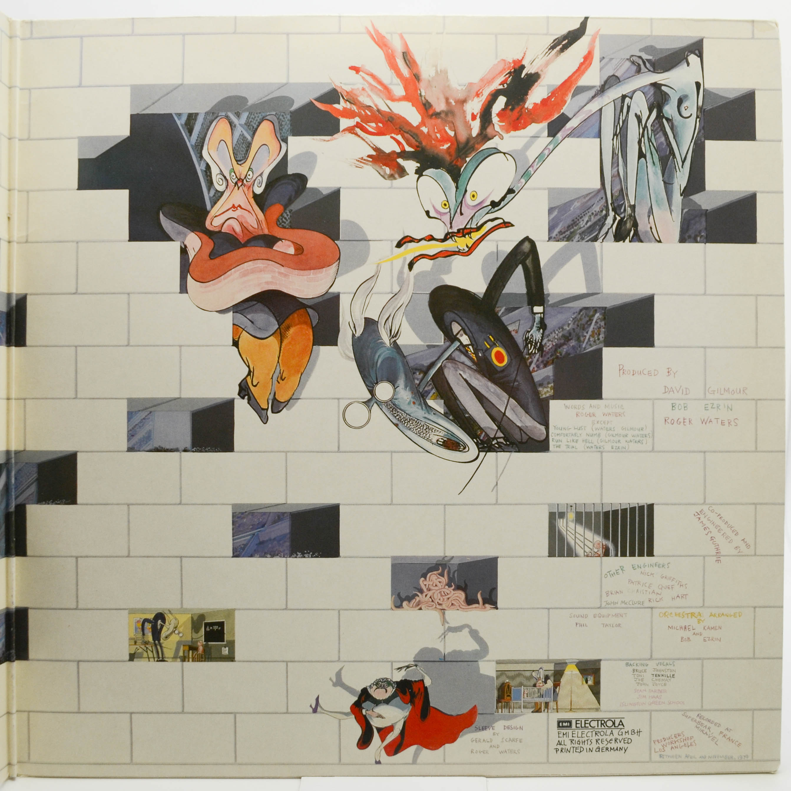 Виниловая пластинка Pink Floyd — The Wall (2LP), 1979