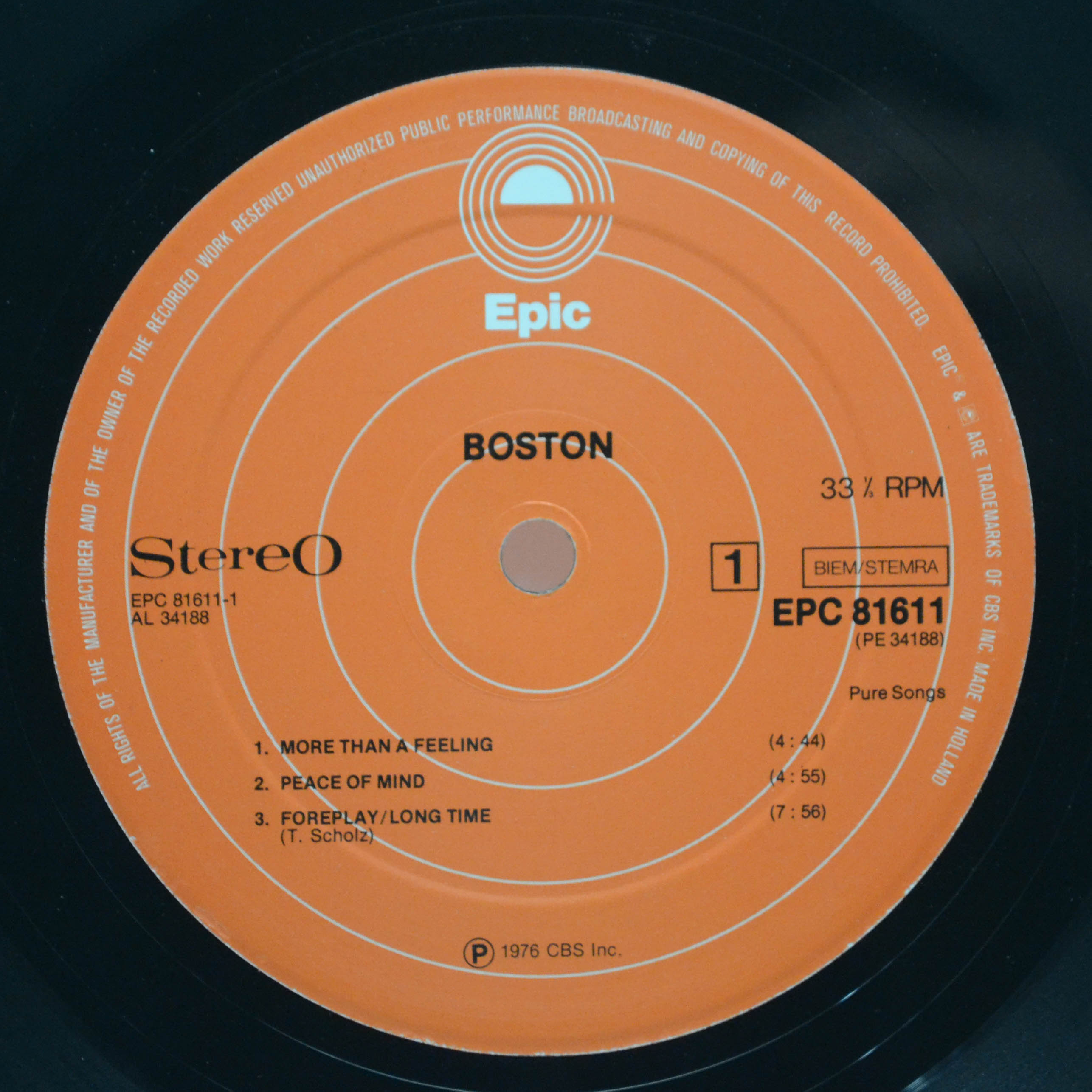 Boston — Boston, 1976