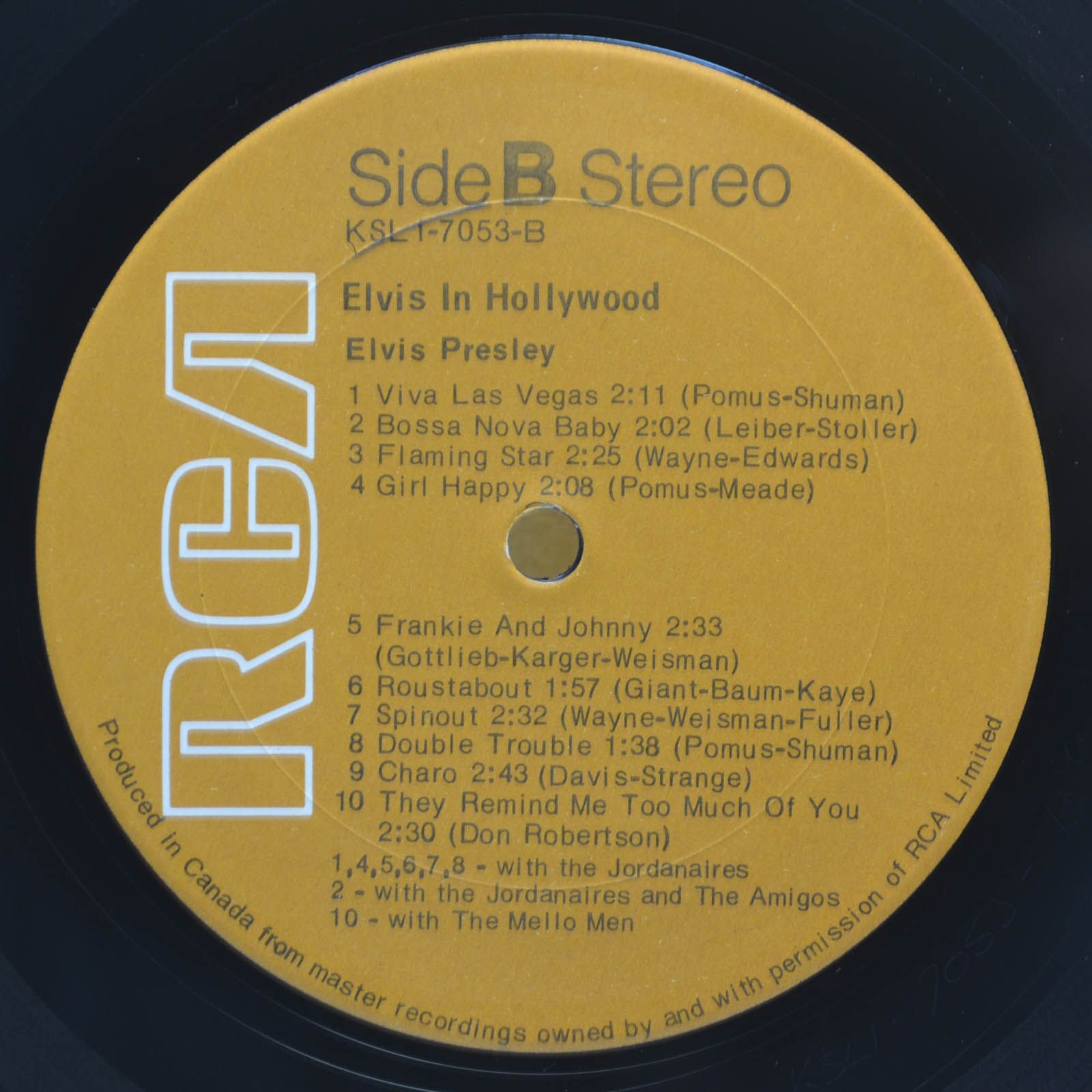 Elvis Presley — Elvis In Hollywood, 1976