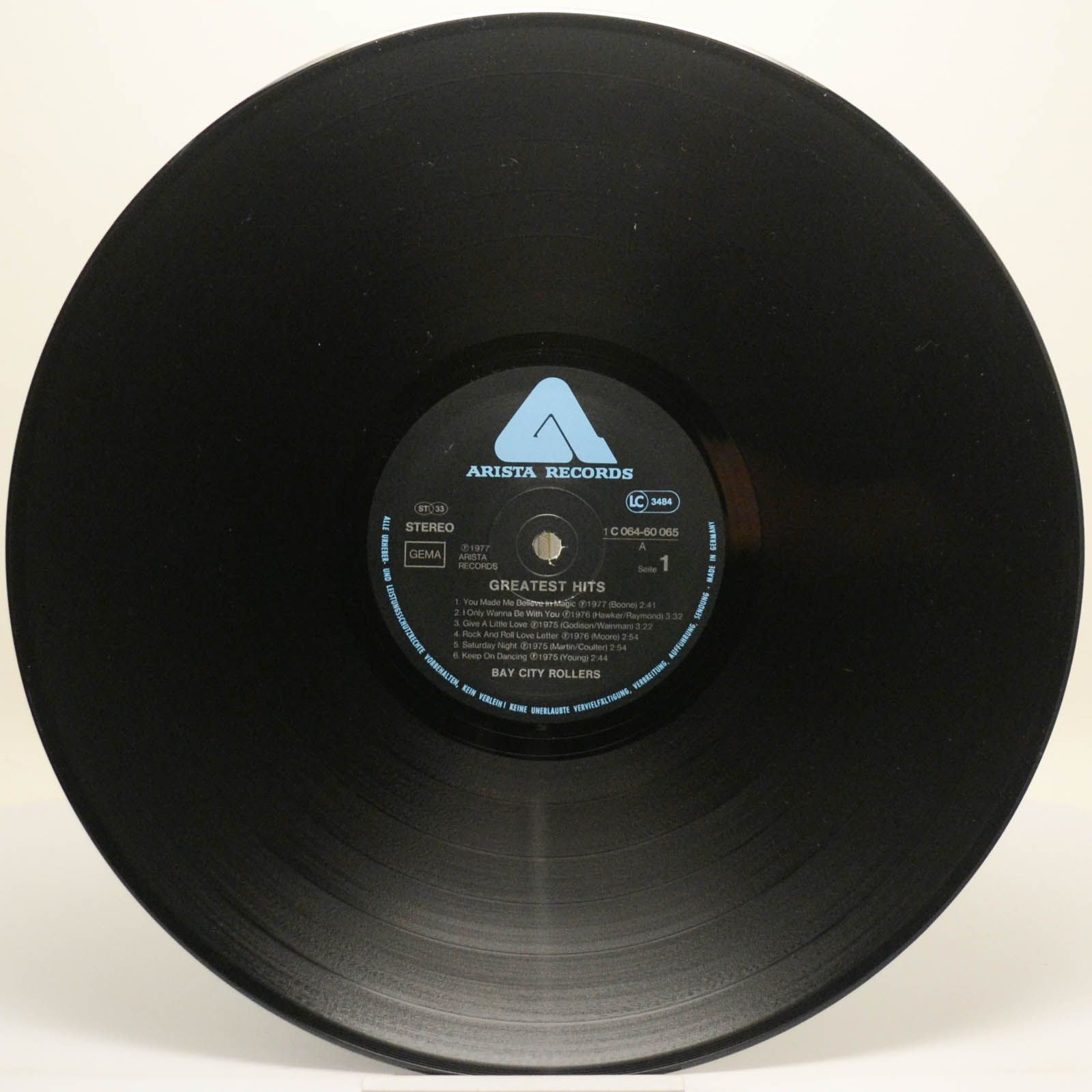 Виниловая пластинка Bay City Rollers — Greatest Hits, 1977