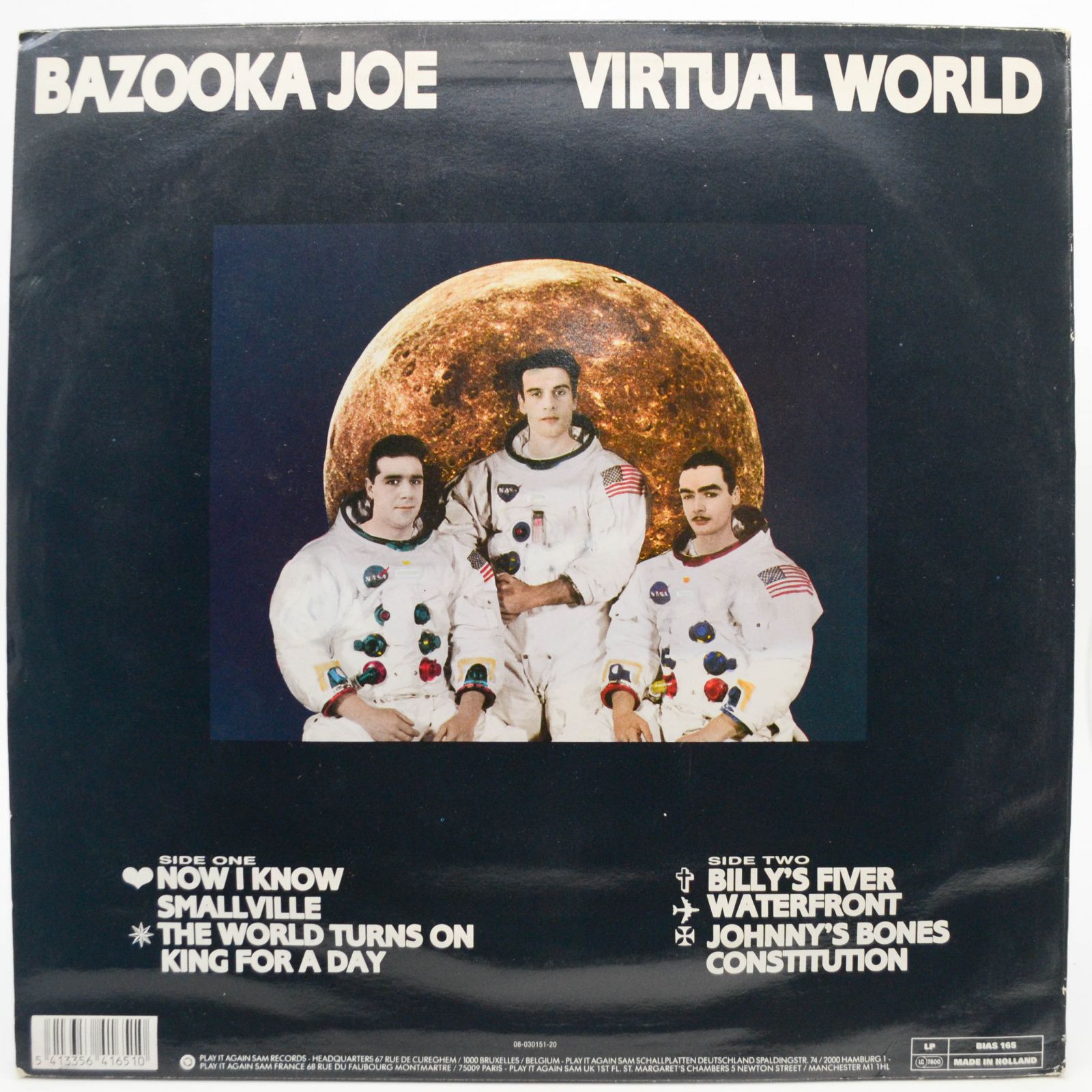 Виниловая пластинка Bazooka Joe — Virtual World, 1990