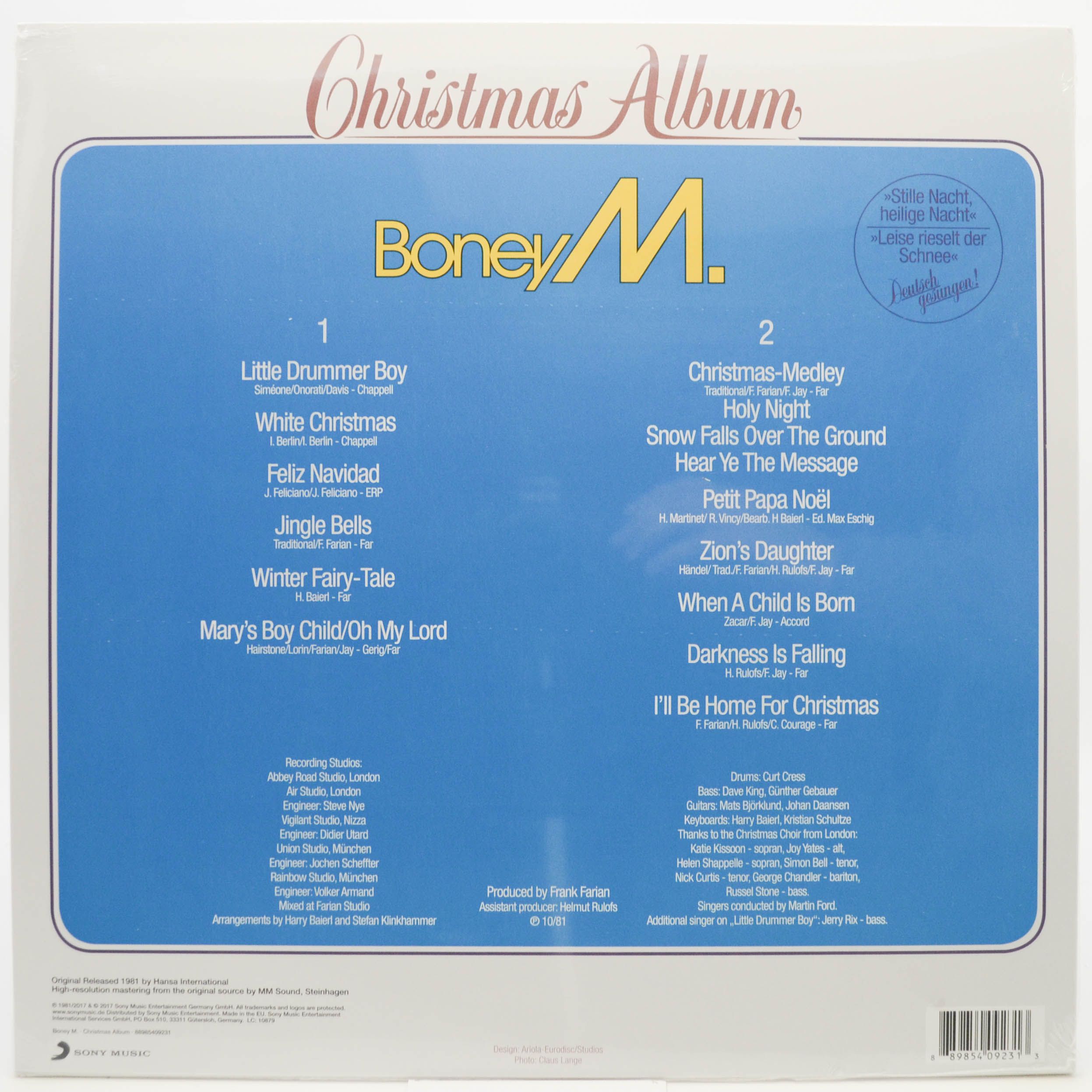 Boney M. — Christmas Album, 1981