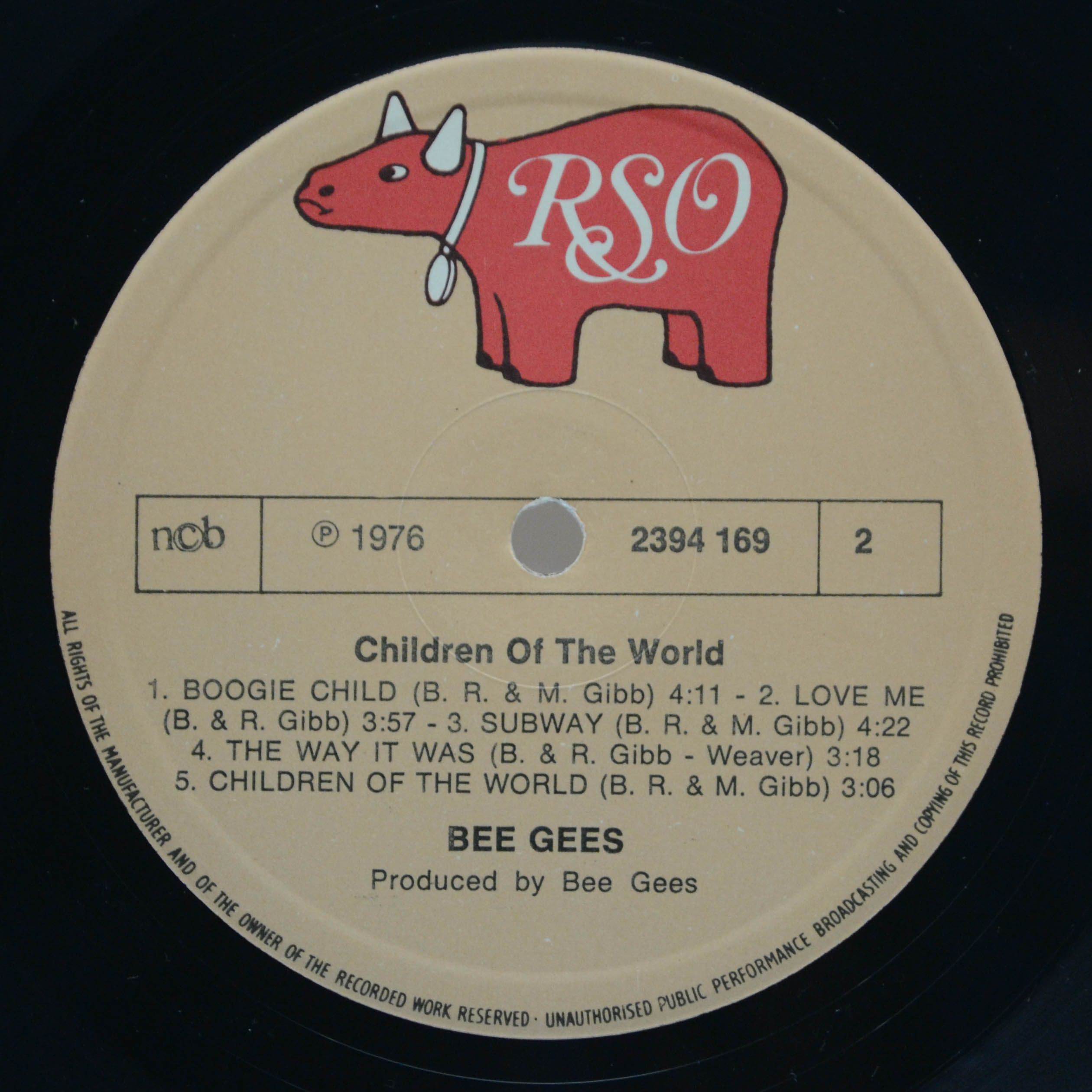 Bee Gees — Children Of The World, 1976