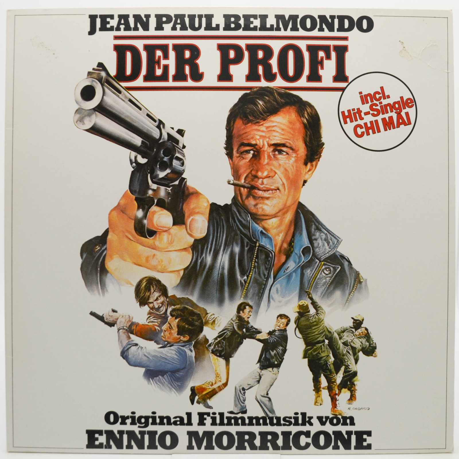 Виниловая пластинка Ennio Morricone — Der Profi, 1981