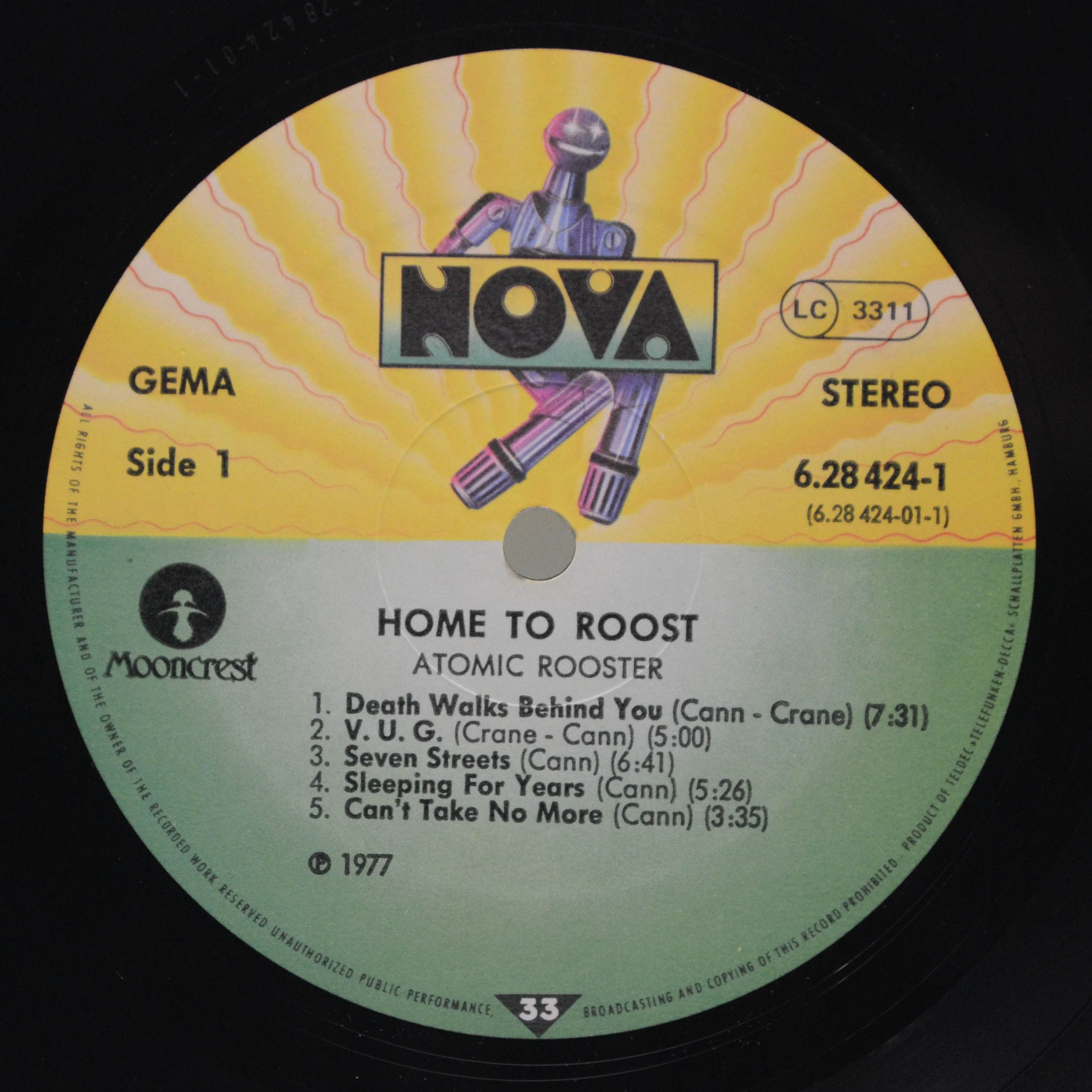 Виниловая пластинка Atomic Rooster — Home To Roost (2LP), 1977