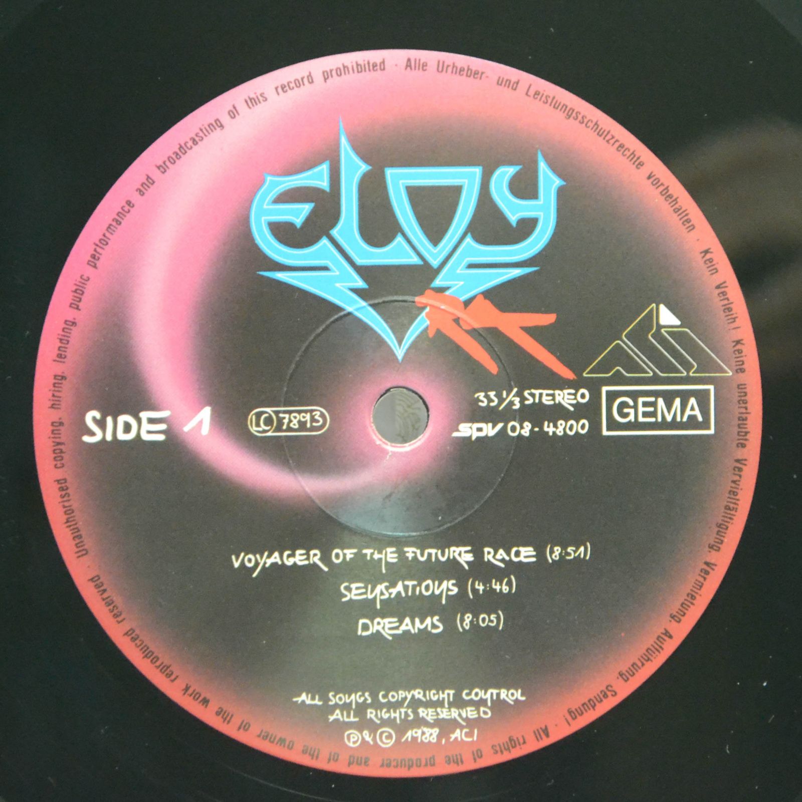 Eloy — Ra (1-st, Germany), 1988