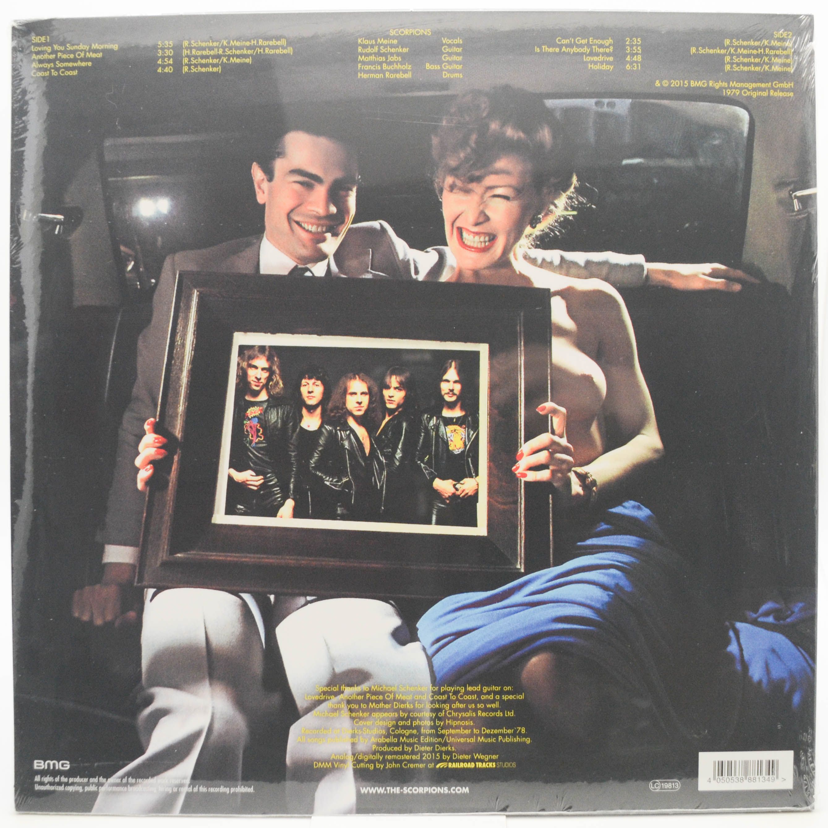 Виниловая пластинка Scorpions — Lovedrive, 1979