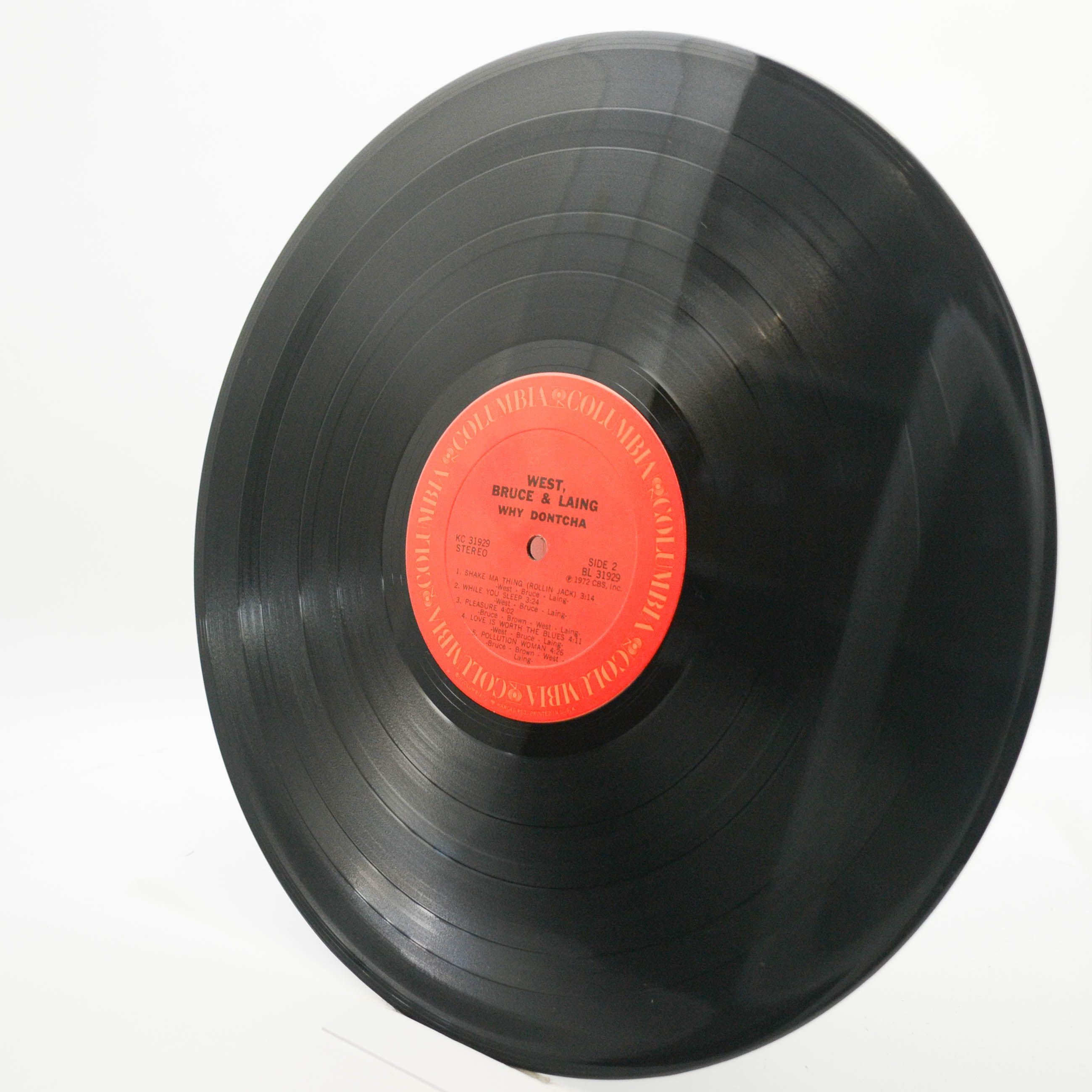 Виниловая пластинка West, Bruce & Laing — Why Dontcha (USA), 1972
