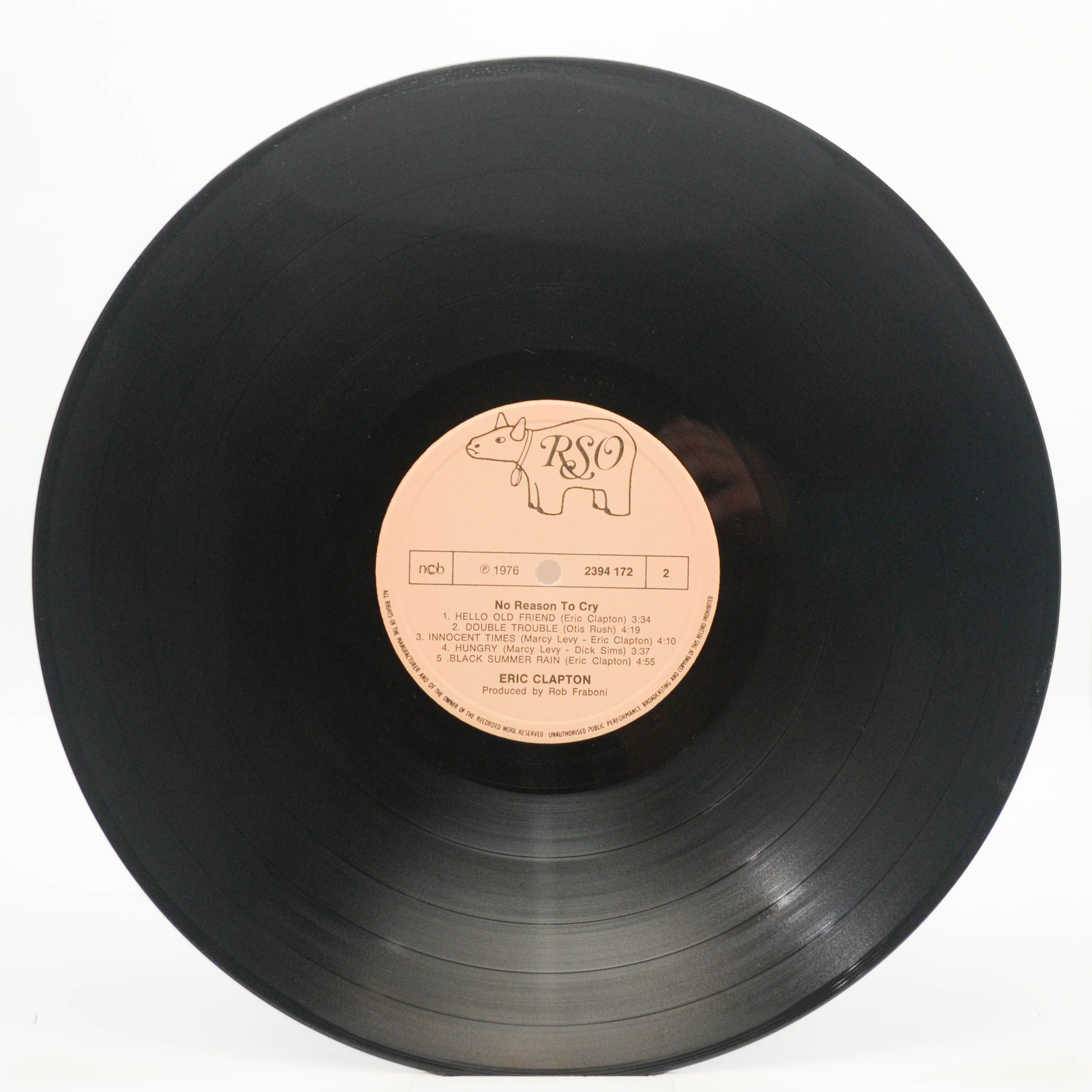 Eric Clapton — No Reason To Cry, 1976